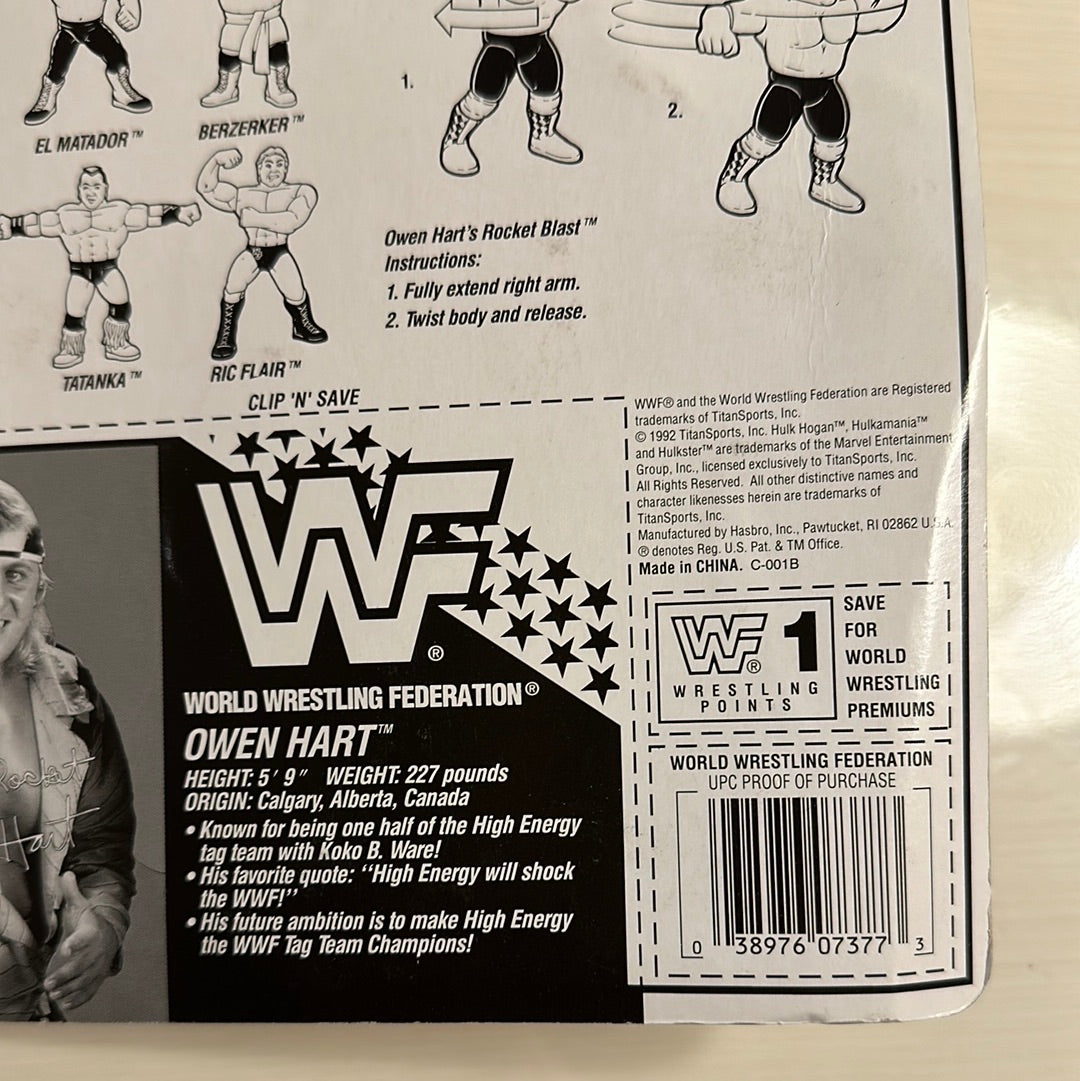 Owen Hart Series 7 WWF Hasbro