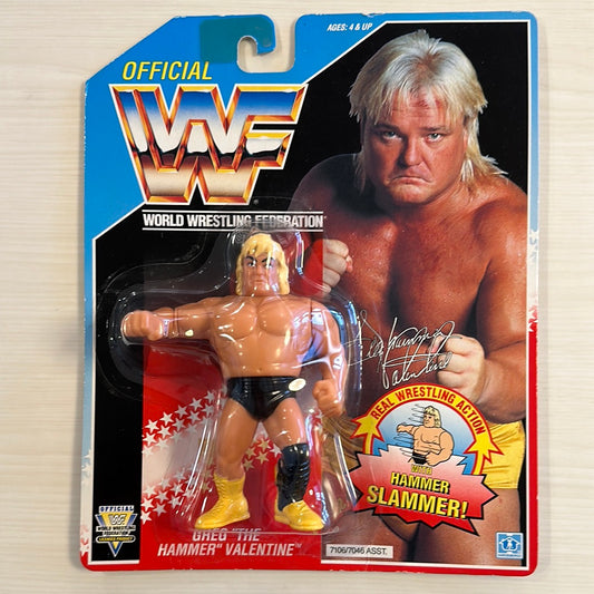 Greg the Hammer Valentine Series 3 WWF Hasbro