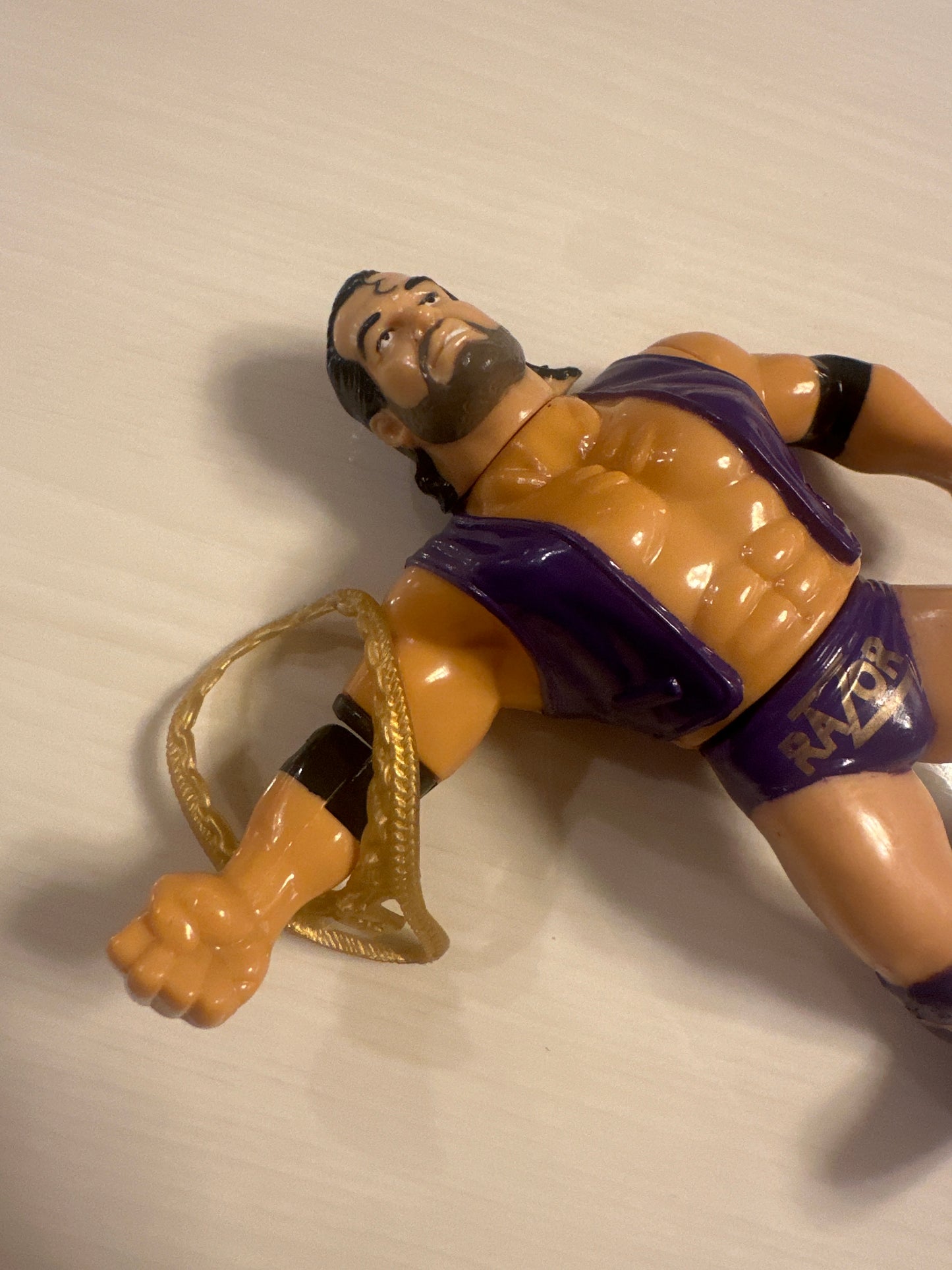 Razor Ramon Series 10 WWF Hasbro purple