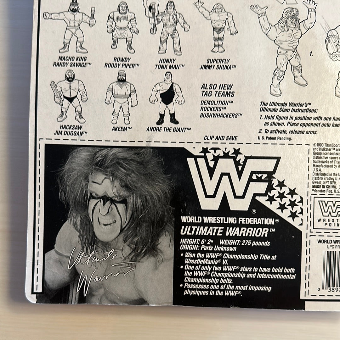 Ultimate Warrior Series 2 WWF Hasbro