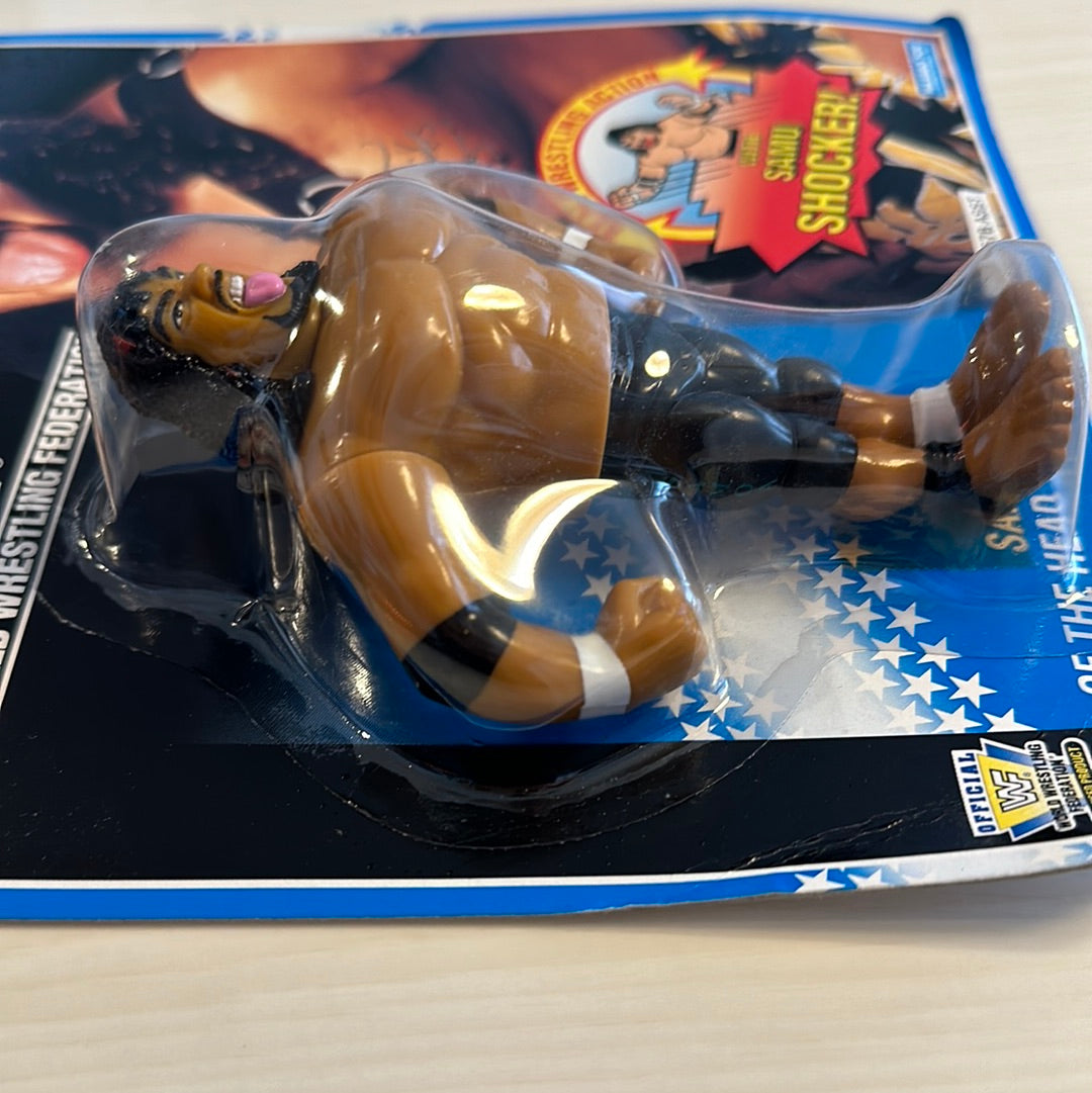 Samu the Headshrinker Series 10 WWF Hasbro