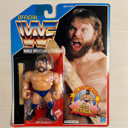 Hacksaw Jim Duggan Series 2 WWF Hasbro