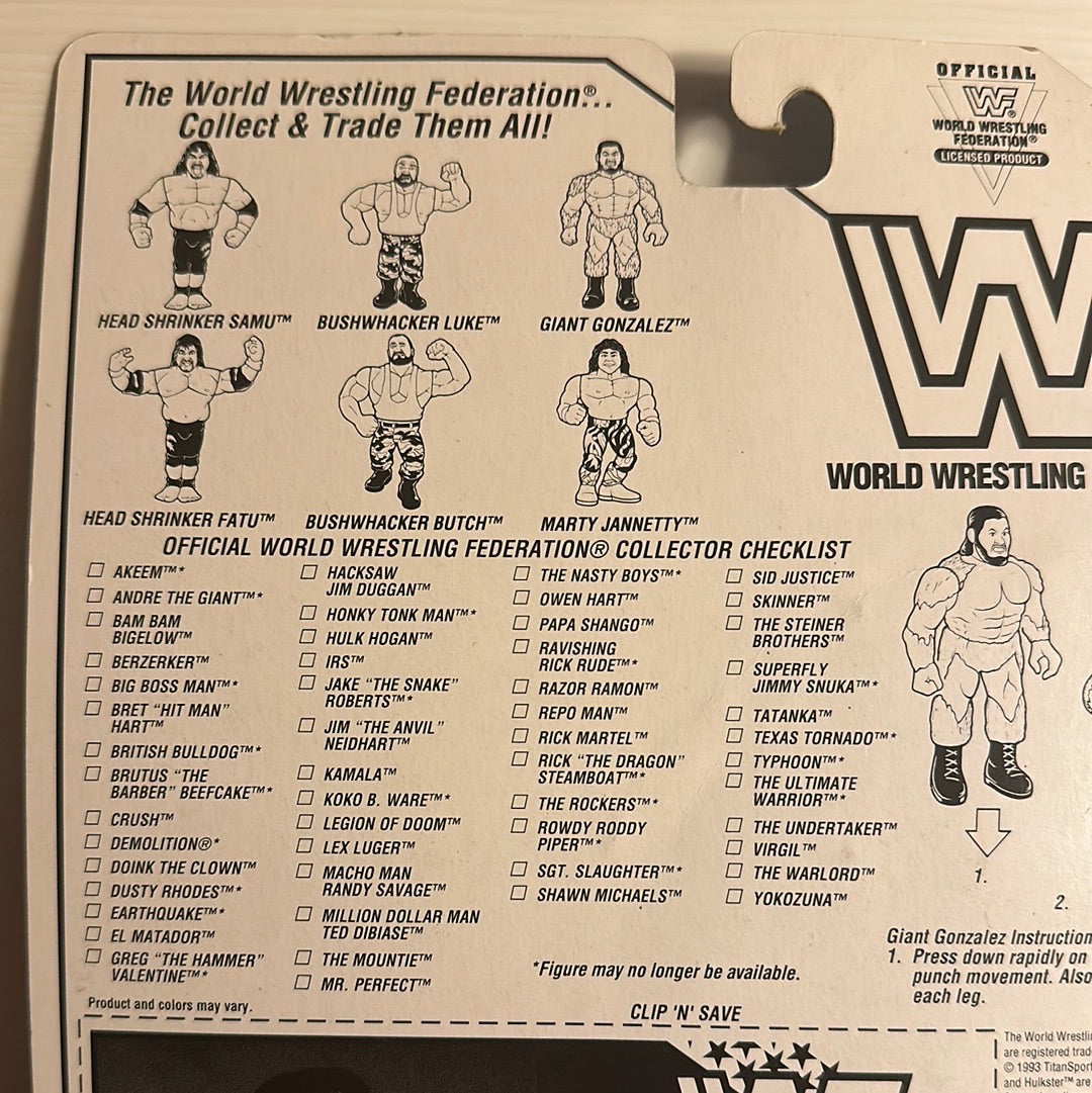 Giant Gonzalez WWF Hasbro Series 10