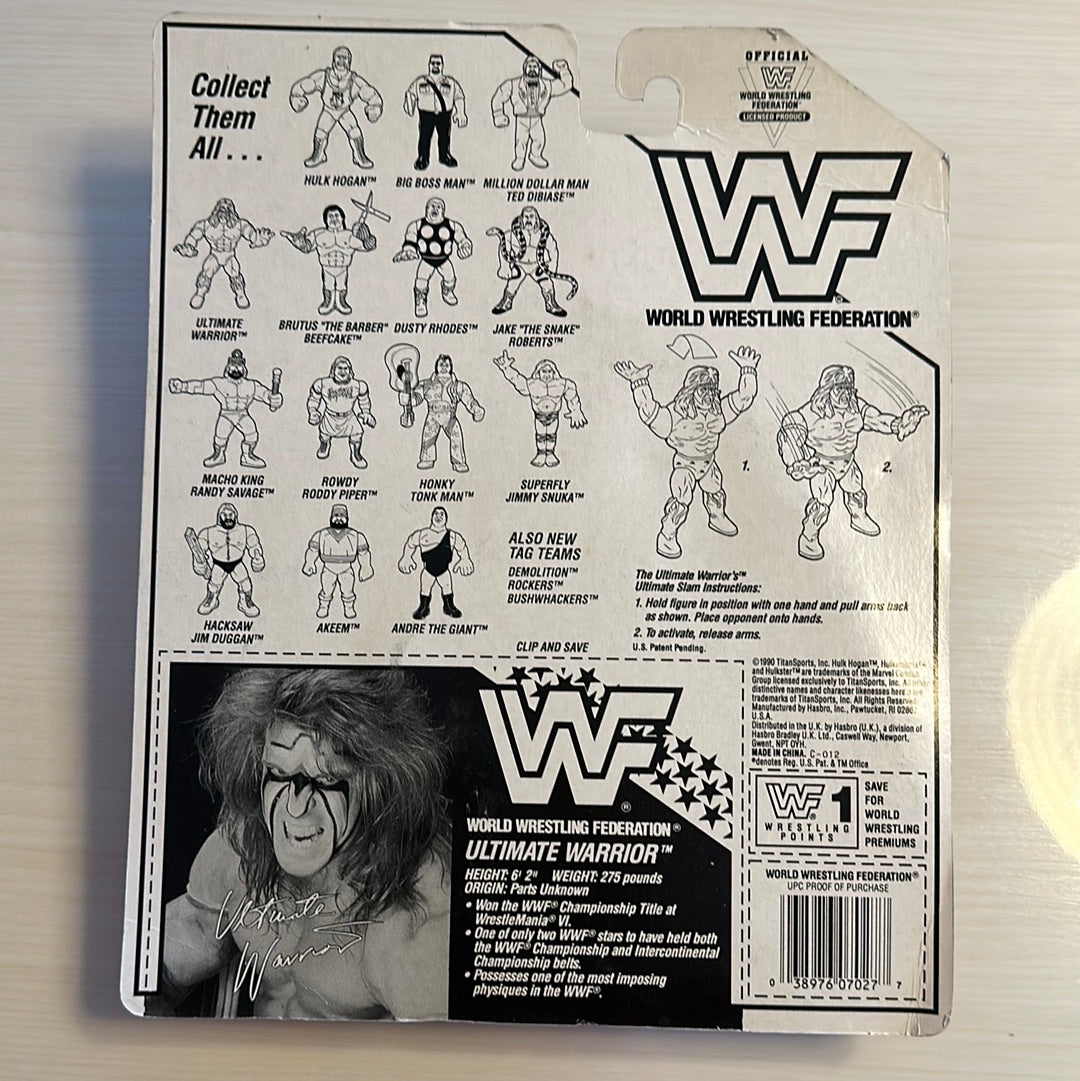 Ultimate Warrior Series 2 WWF Hasbro
