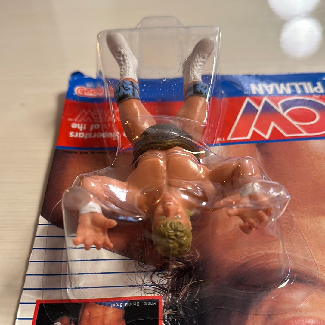 Brian Pillman WCW Galoob Blue Trunks UK Exclusive