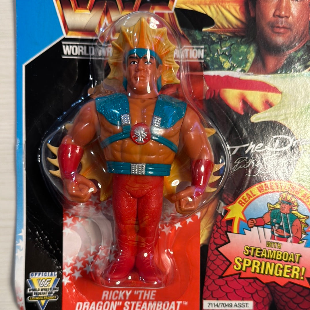 Ricky the Dragon Steamboat Series 4 WWF Hasbro