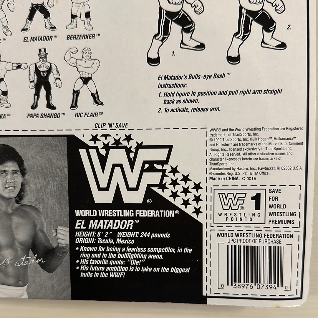 El Matador Series 6 WWF Hasbro
