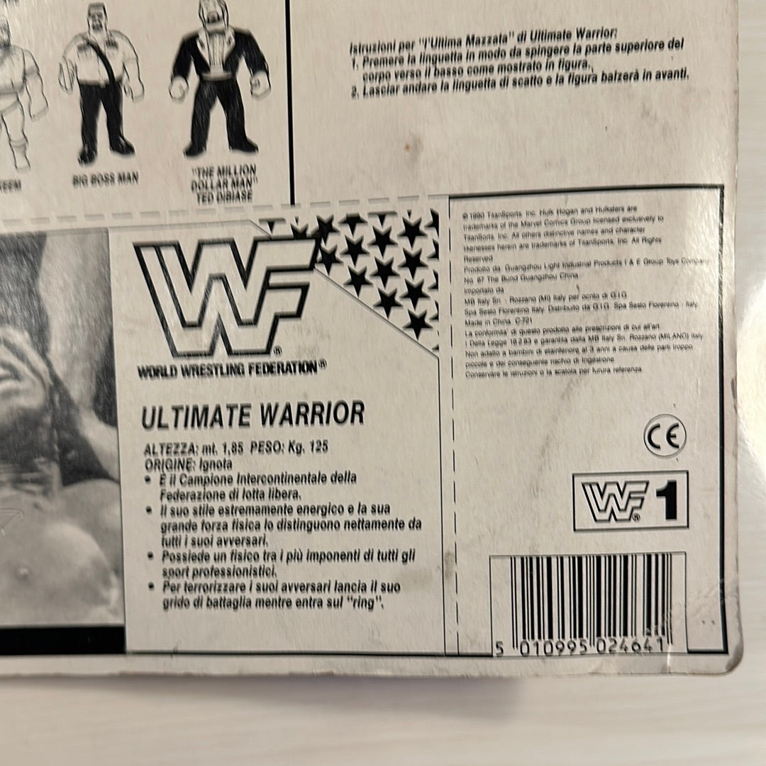 Ultimate Warrior Series 1 WWF Hasbro