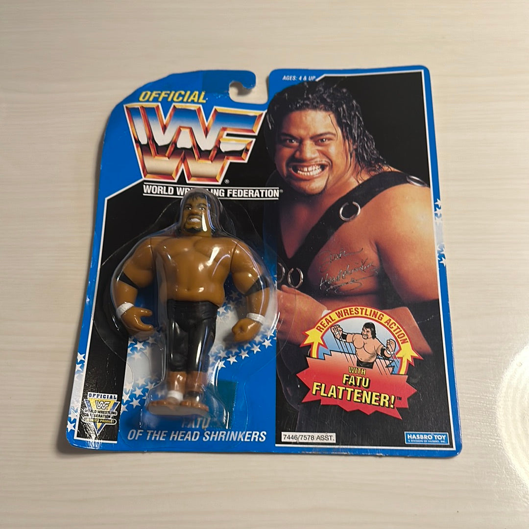 Fatu the Headshrinker Series 10 WWF Hasbro