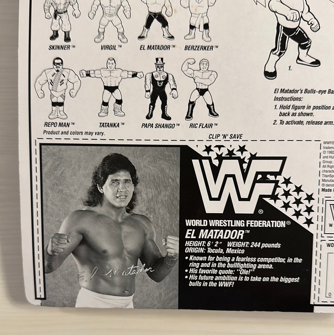 El Matador Series 6 WWF Hasbro