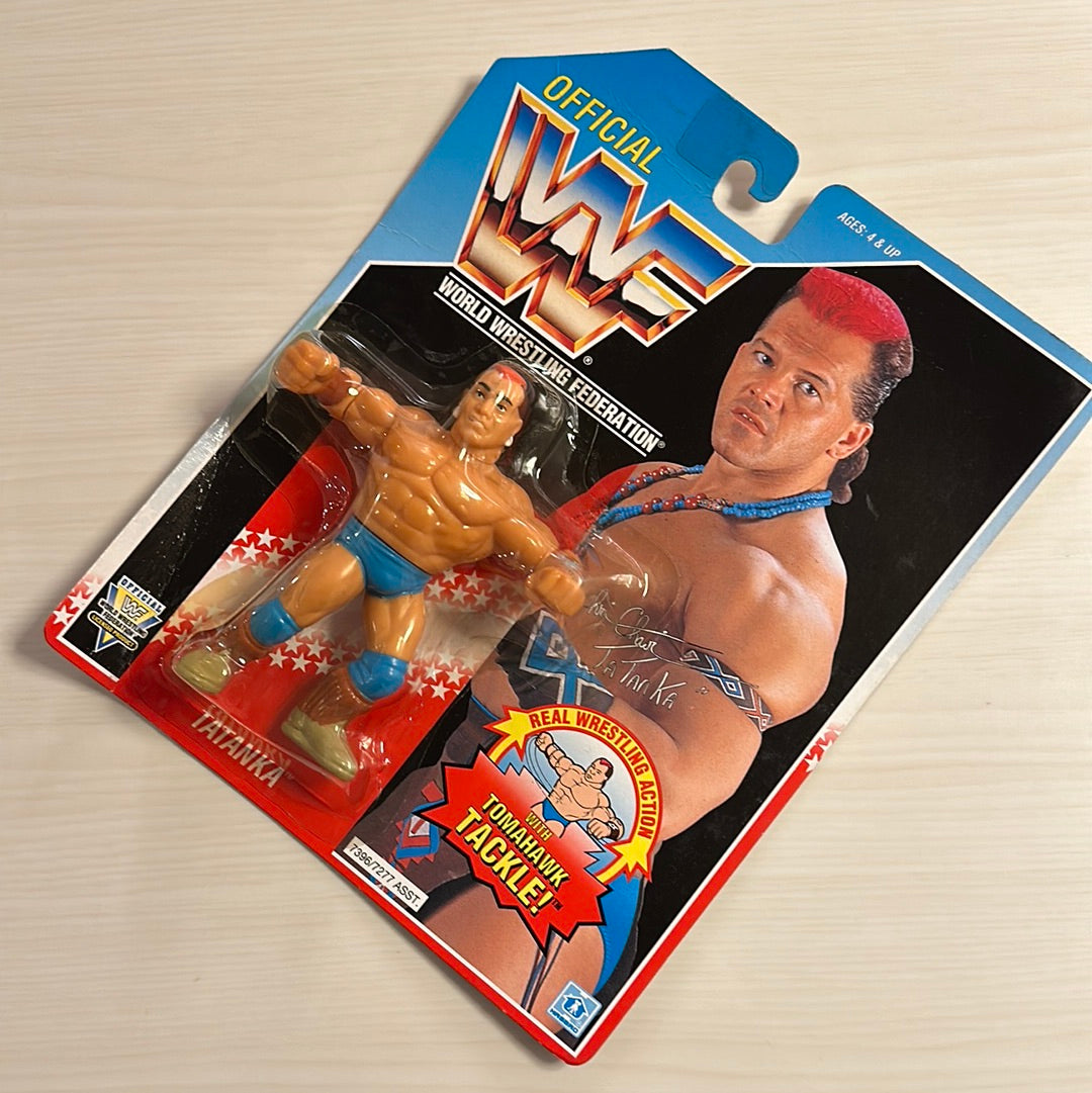 Tatanka Series 6 WWF Hasbro