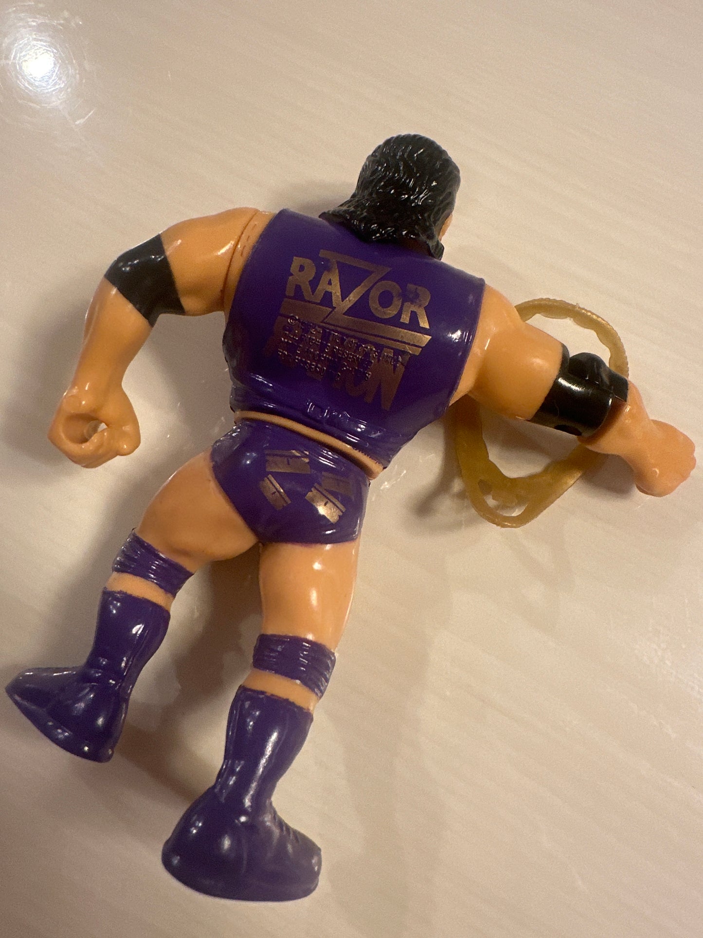 Razor Ramon Series 10 WWF Hasbro purple