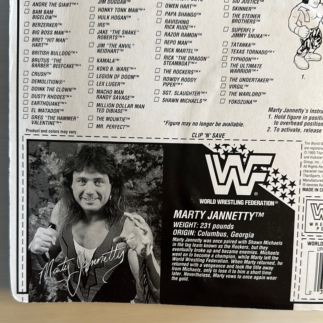 Marty Jannetty Series 10 WWF Hasbro