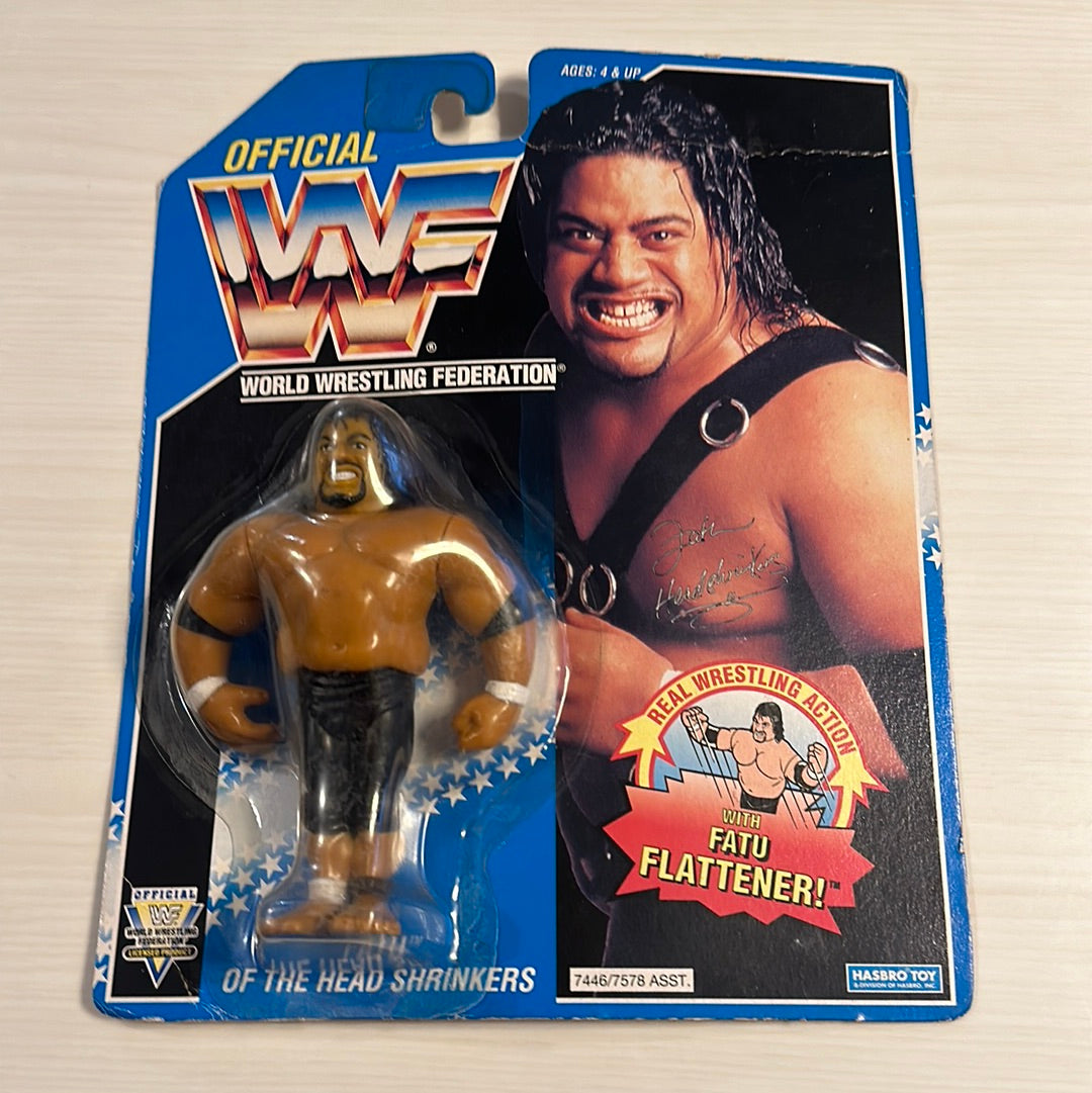 Fatu the Headshrinker Series 10 WWF Hasbro
