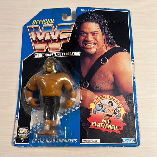 Fatu the Headshrinker Series 10 WWF Hasbro