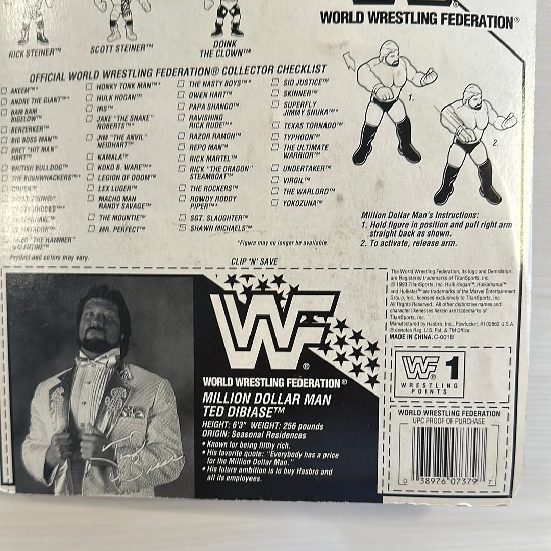 Million Dollar Man Series 9 WWF Hasbro