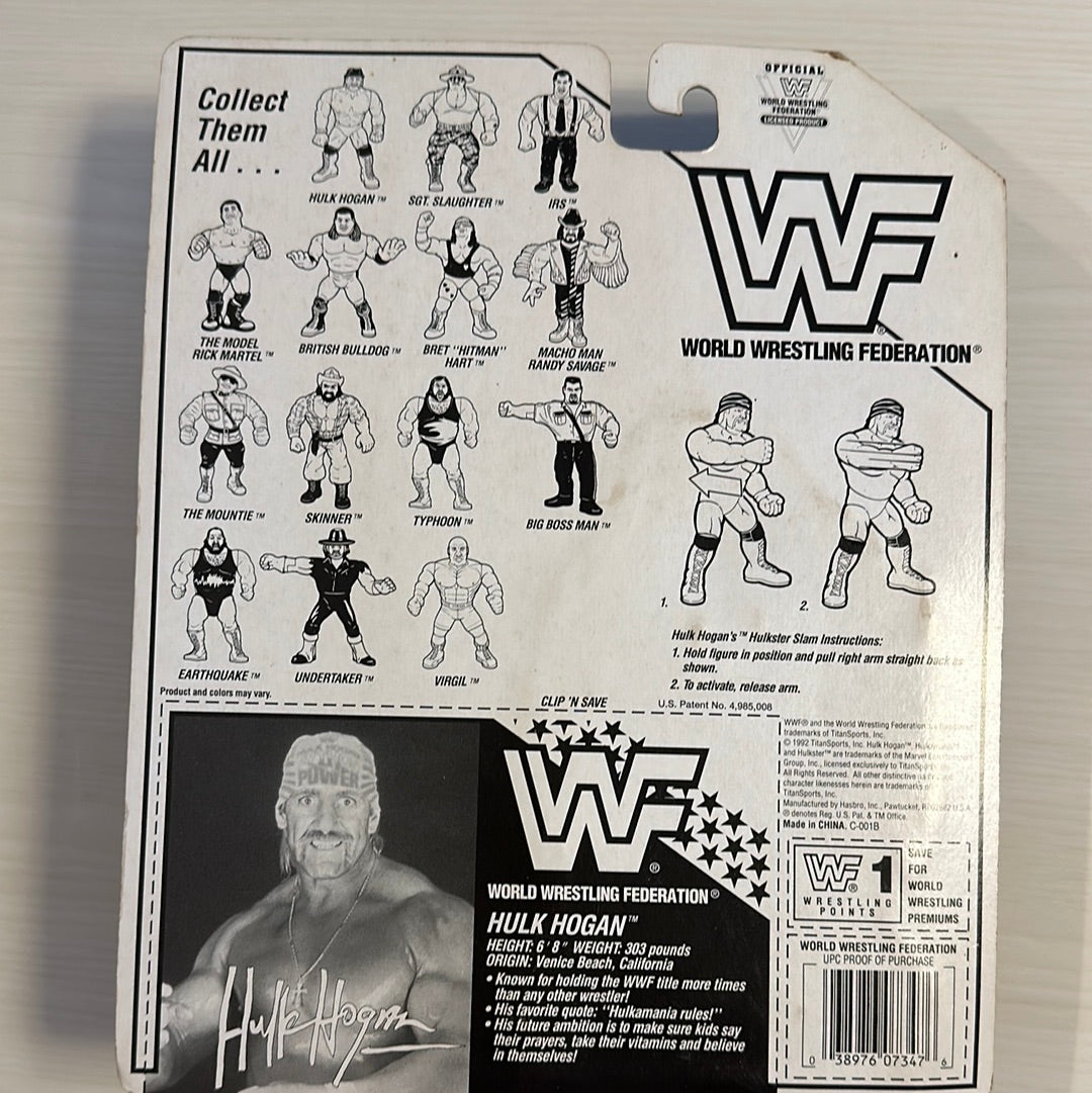 Hulk Hogan 4 Series 5 WWF Hasbro