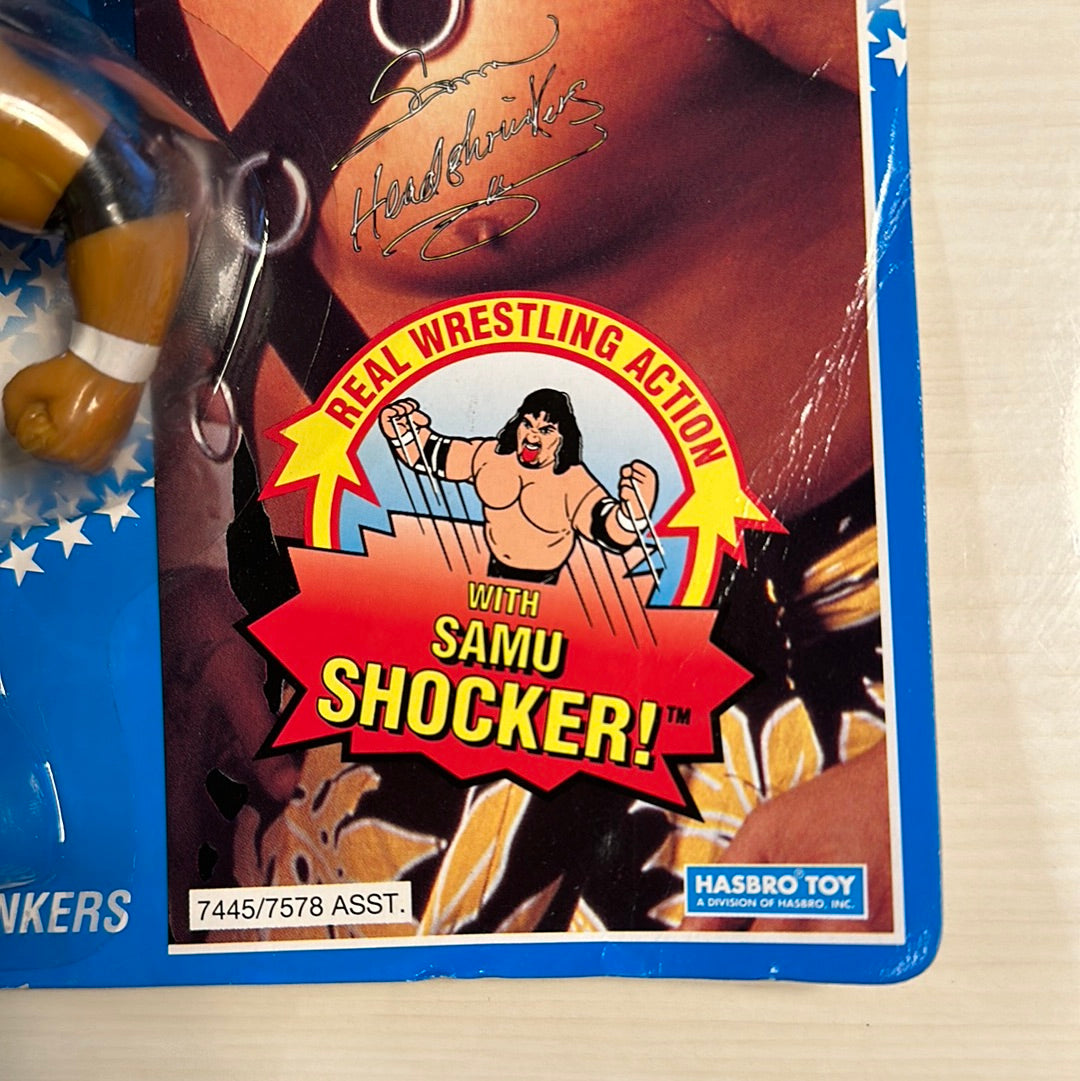 Samu the Headshrinker Series 10 WWF Hasbro