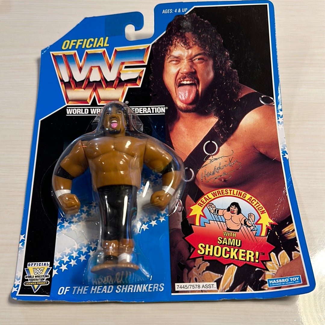 Samu the Headshrinker Series 10 WWF Hasbro