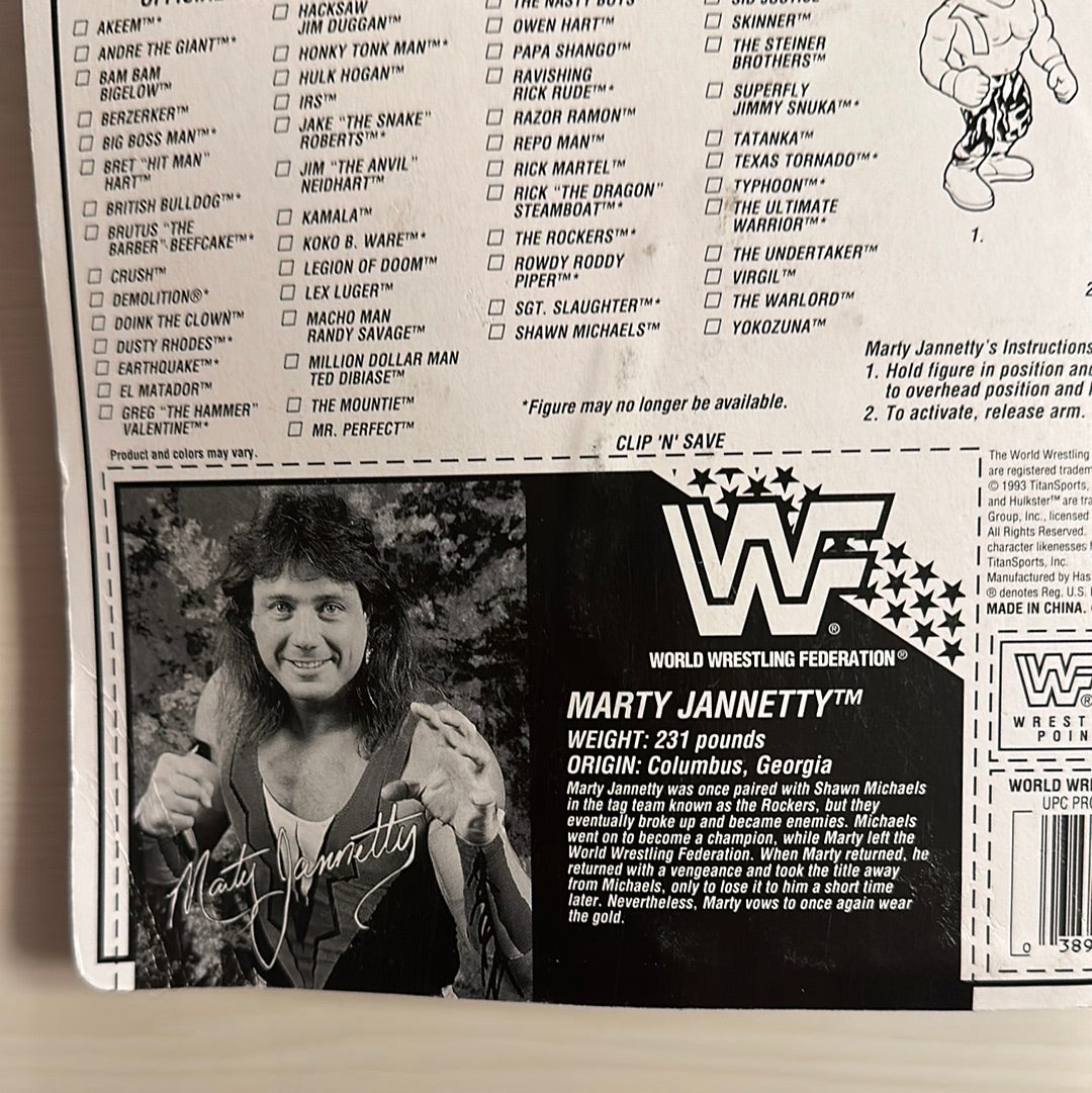 Marty Jannetty Series 10 WWF Hasbro