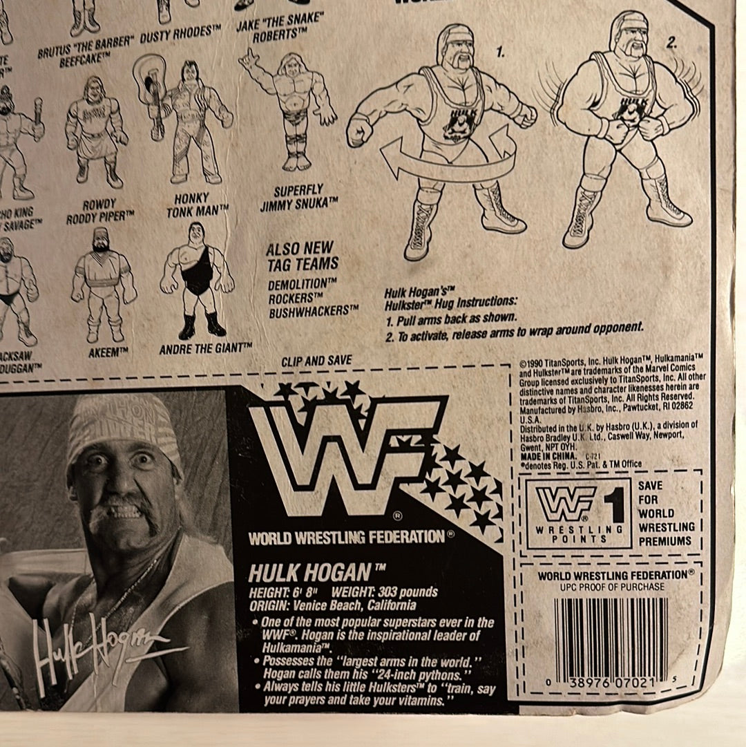 Hulk Hogan Series 2 WWF Hasbro