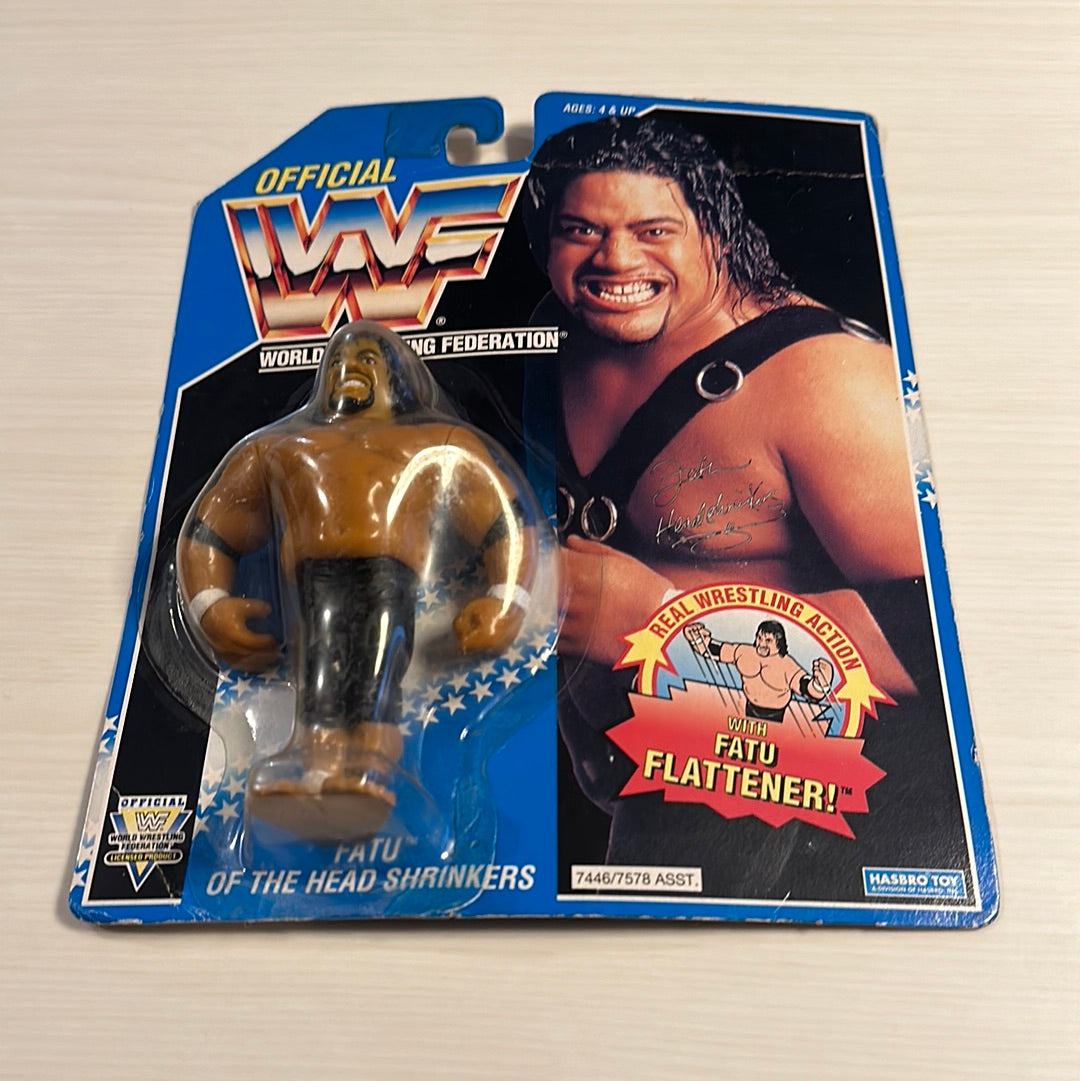 Fatu the Headshrinker Series 10 WWF Hasbro