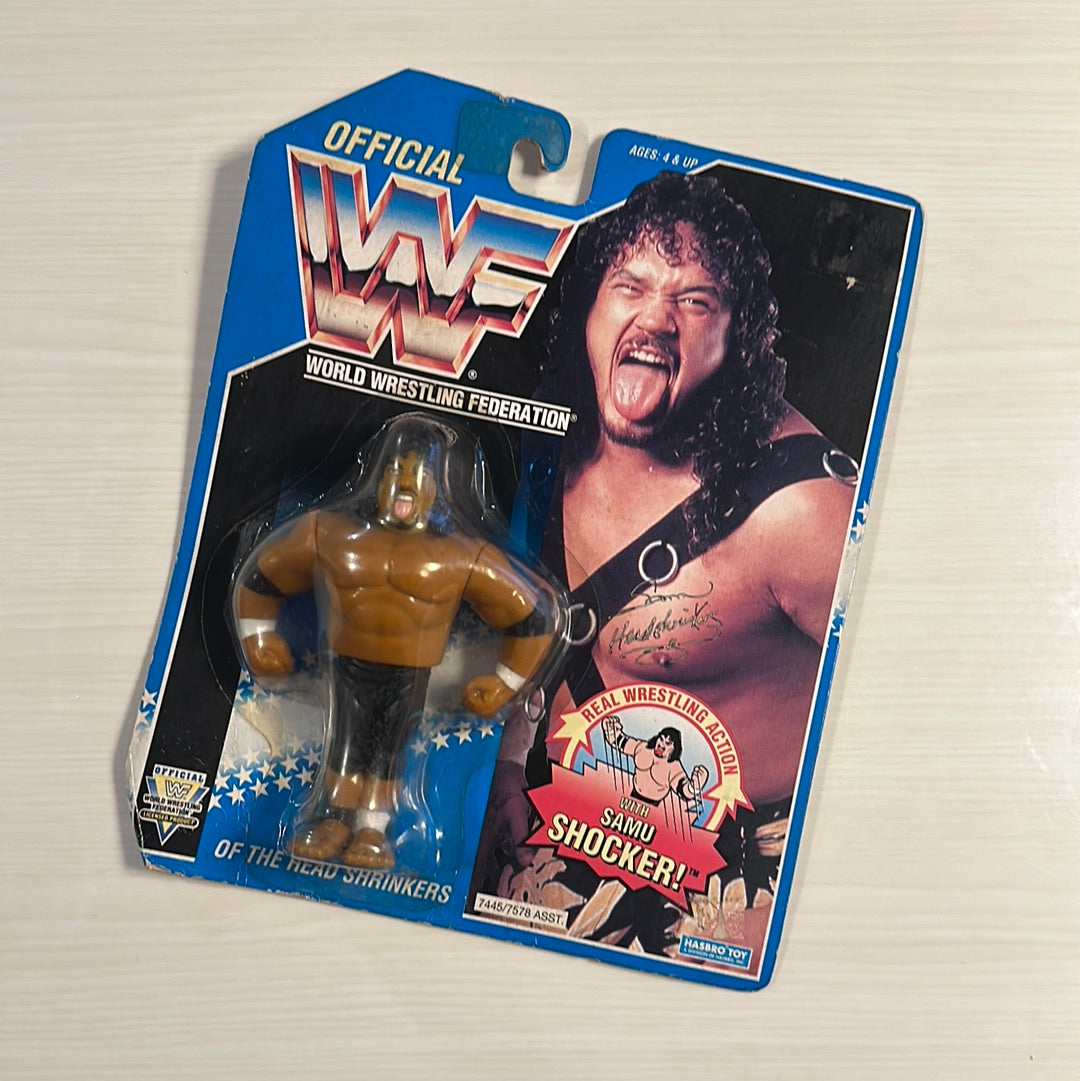 Samu the Headshrinker Series 10 WWF Hasbro