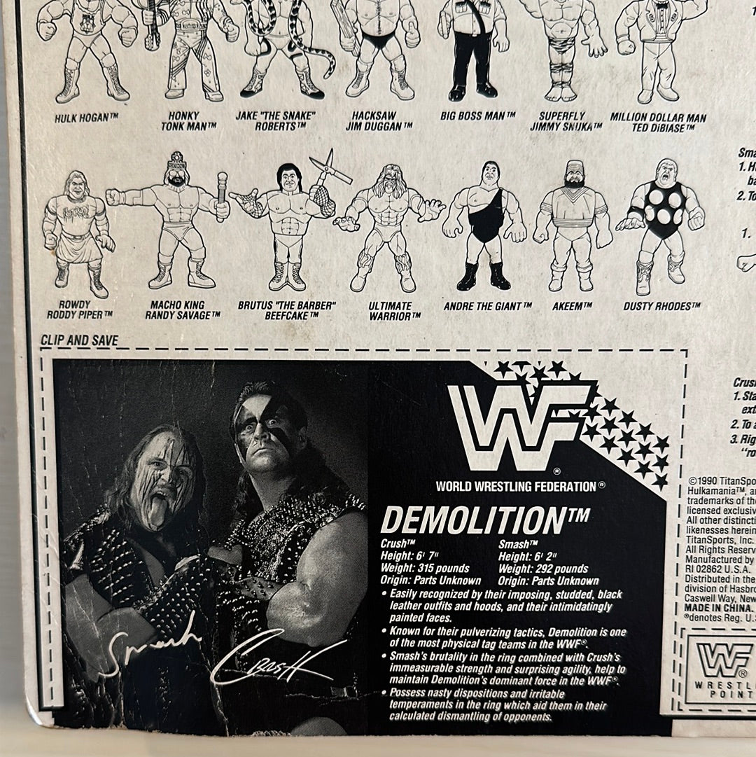 Demolition Series 2 WWF Hasbro