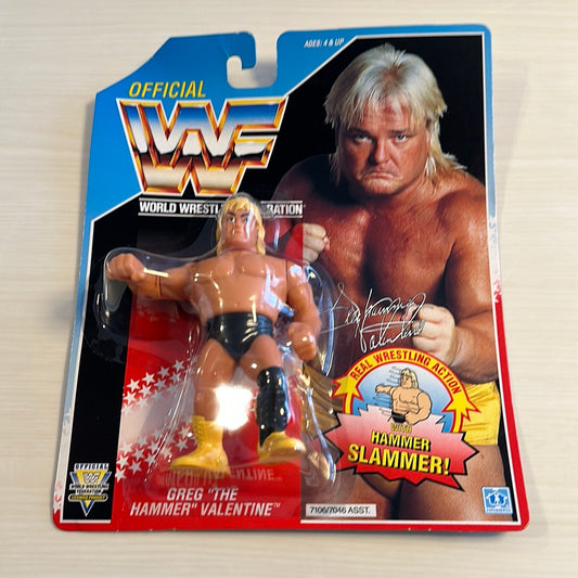 Greg the Hammer Valentine Series 3 WWF Hasbro