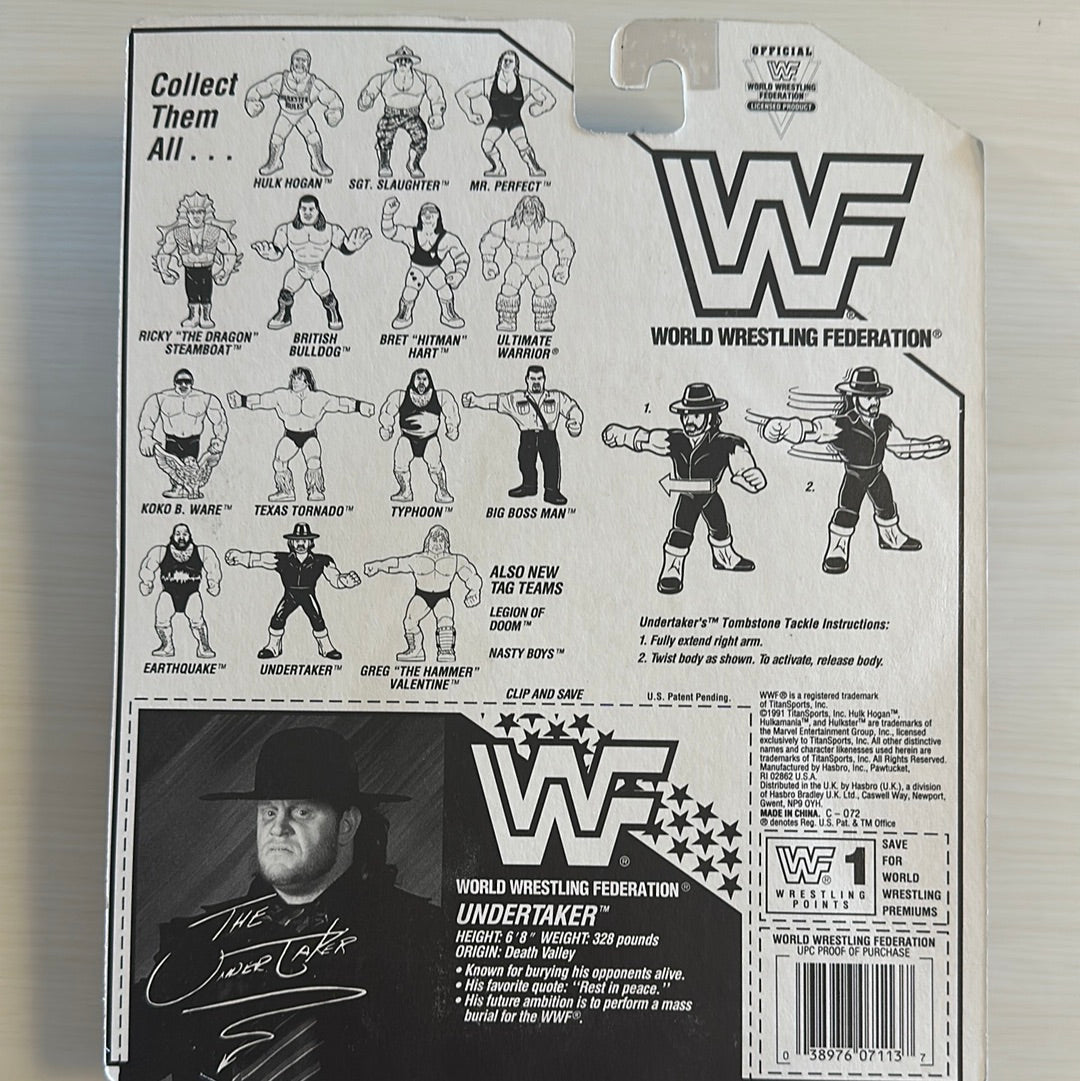 The Undertaker Series 4 WWF Hasbro