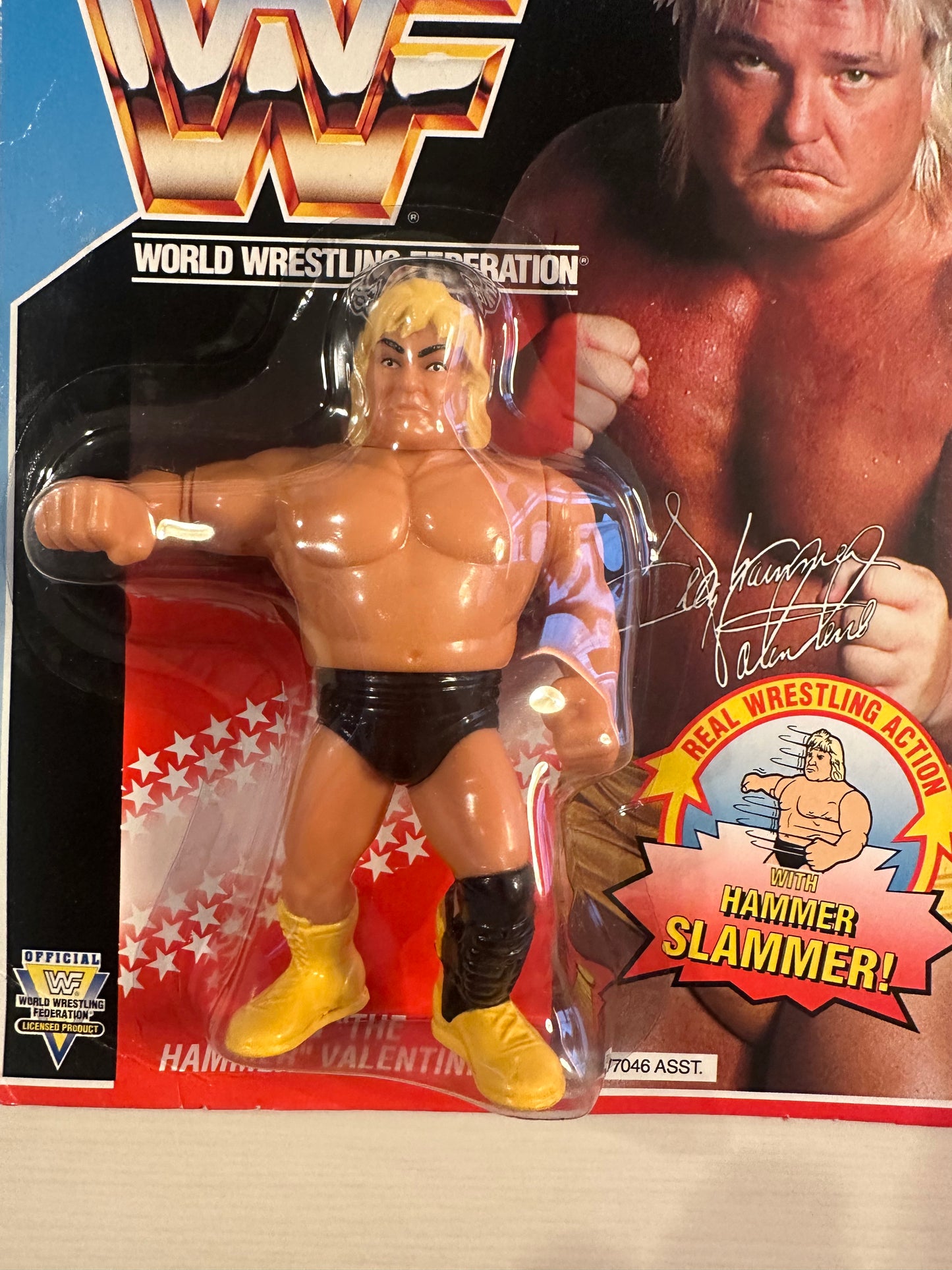 Greg the Hammer Valentine Series 3 WWF Hasbro