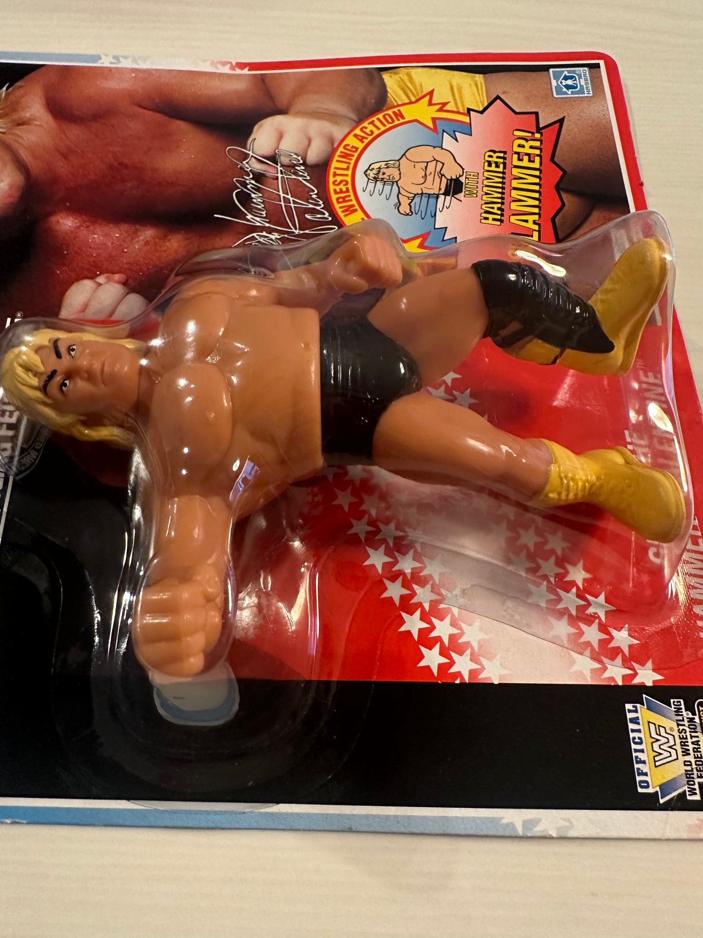 Greg the Hammer Valentine Series 3 WWF Hasbro