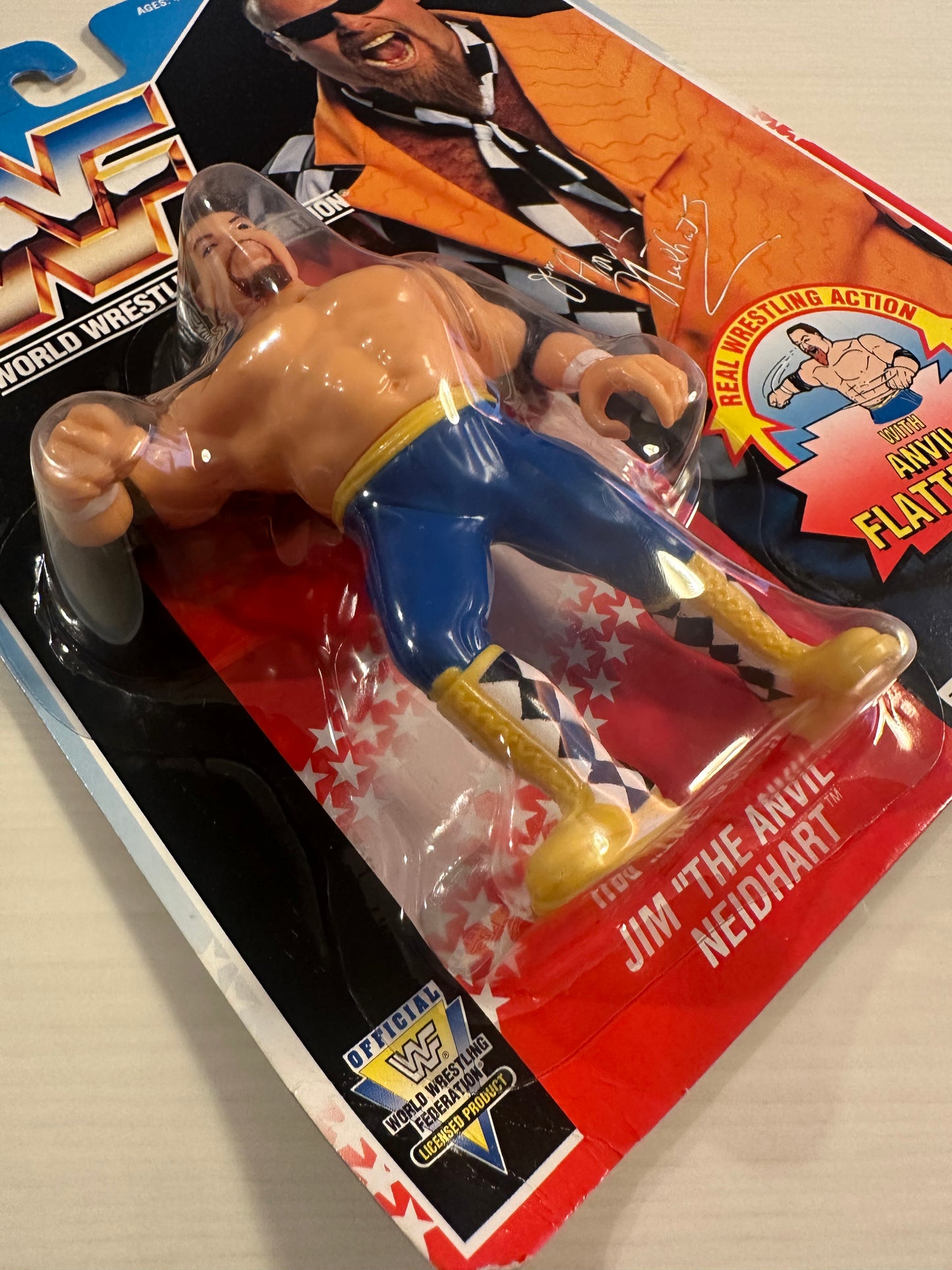 Jim the Anvil Neidhart Series 5 WWF Hasbro