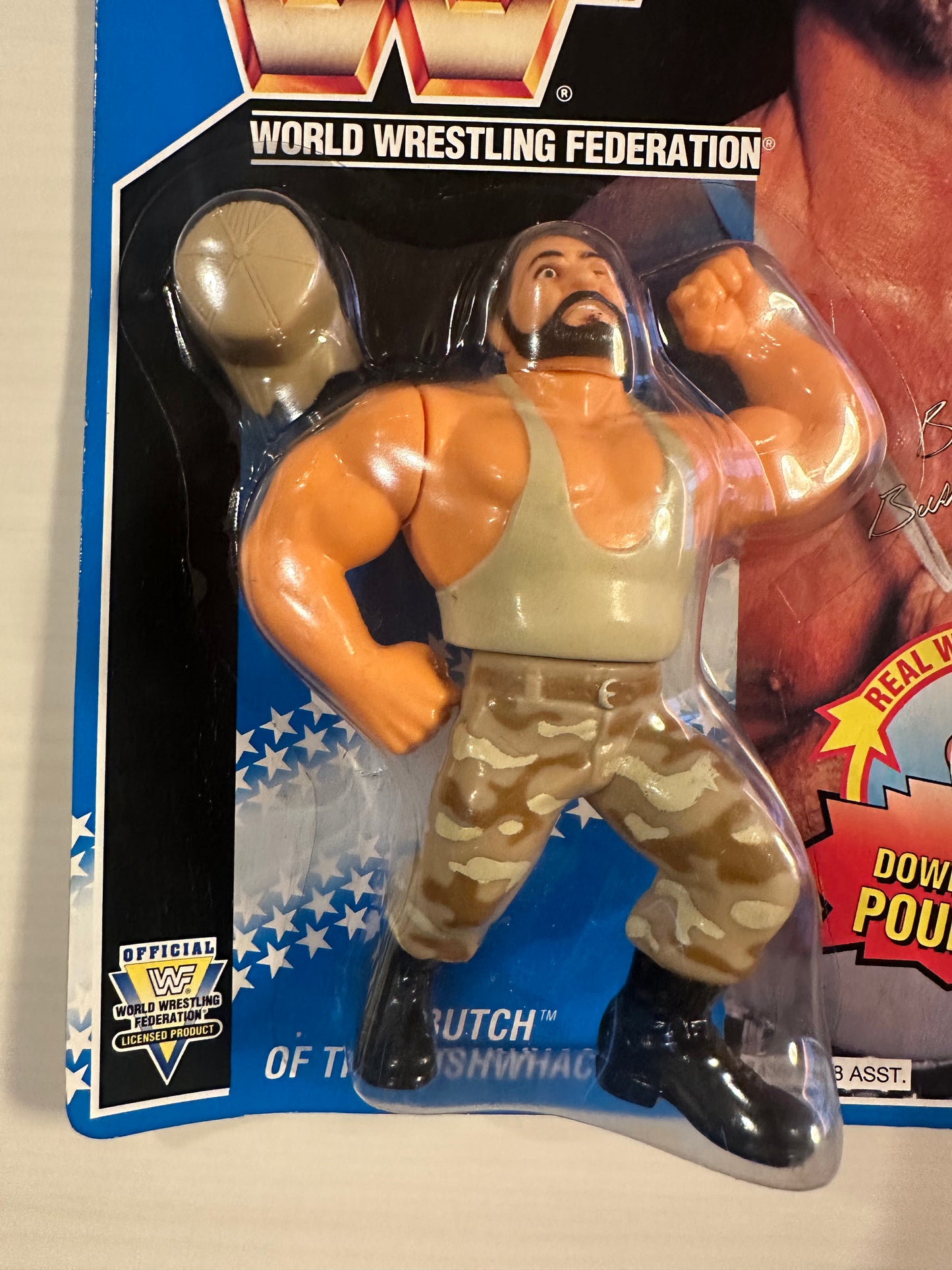 Butch the Bushwhacker Series 10 WWF Hasbro