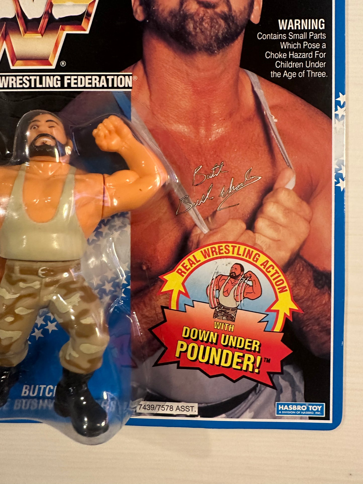 Butch the Bushwhacker Series 10 WWF Hasbro