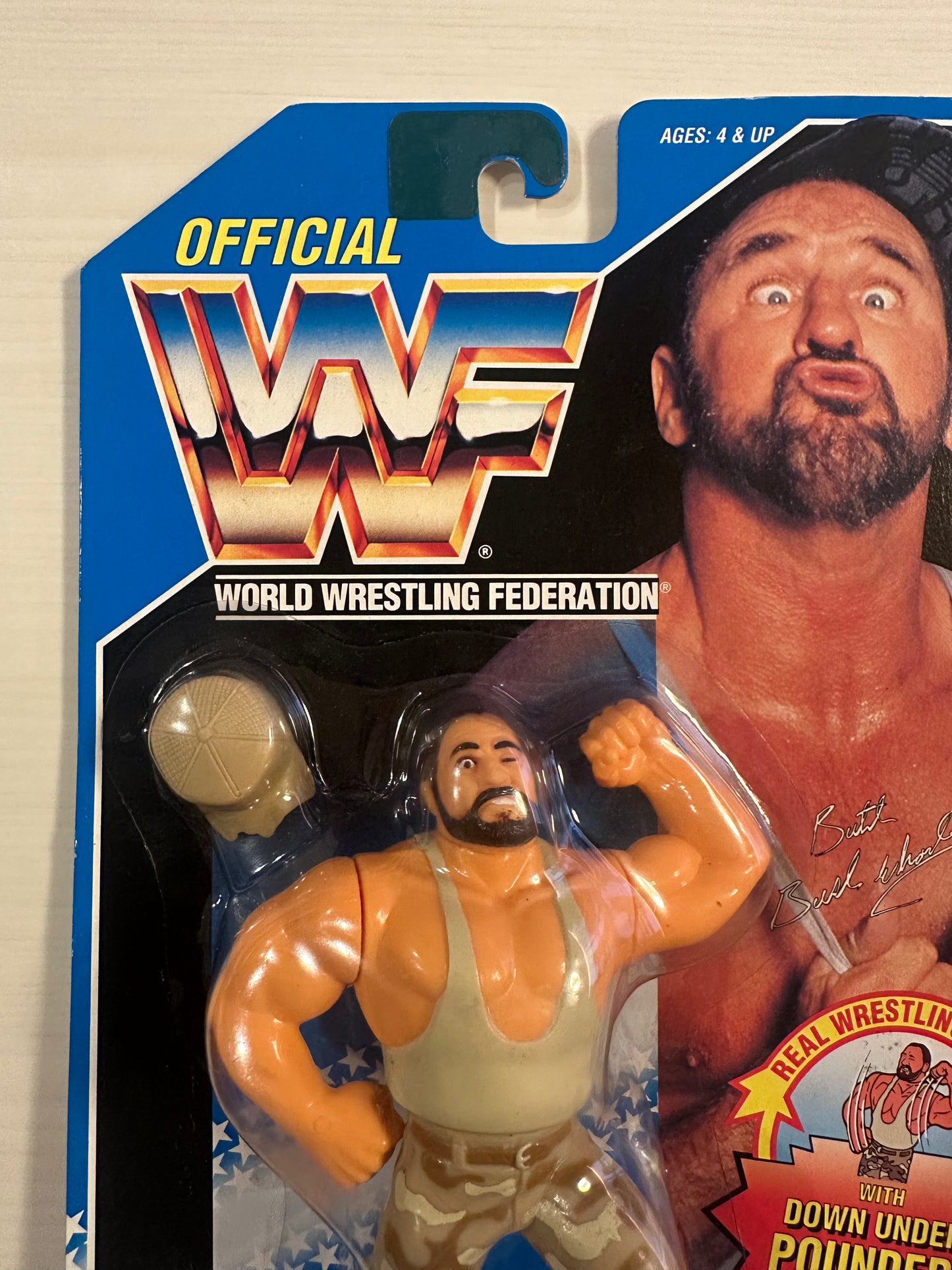 Butch the Bushwhacker Series 10 WWF Hasbro