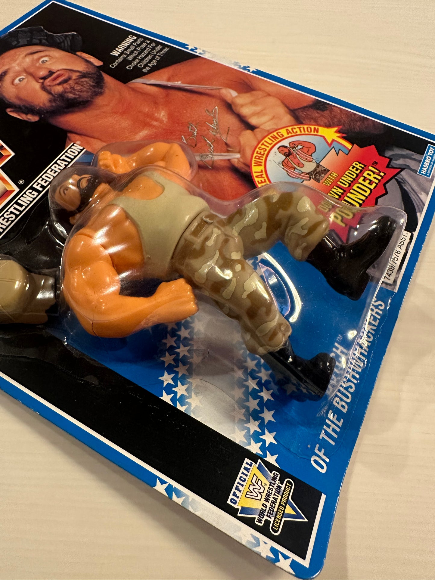 Butch the Bushwhacker Series 10 WWF Hasbro
