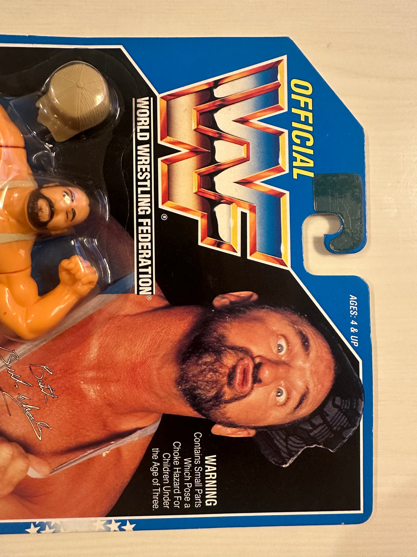 Butch the Bushwhacker Series 10 WWF Hasbro