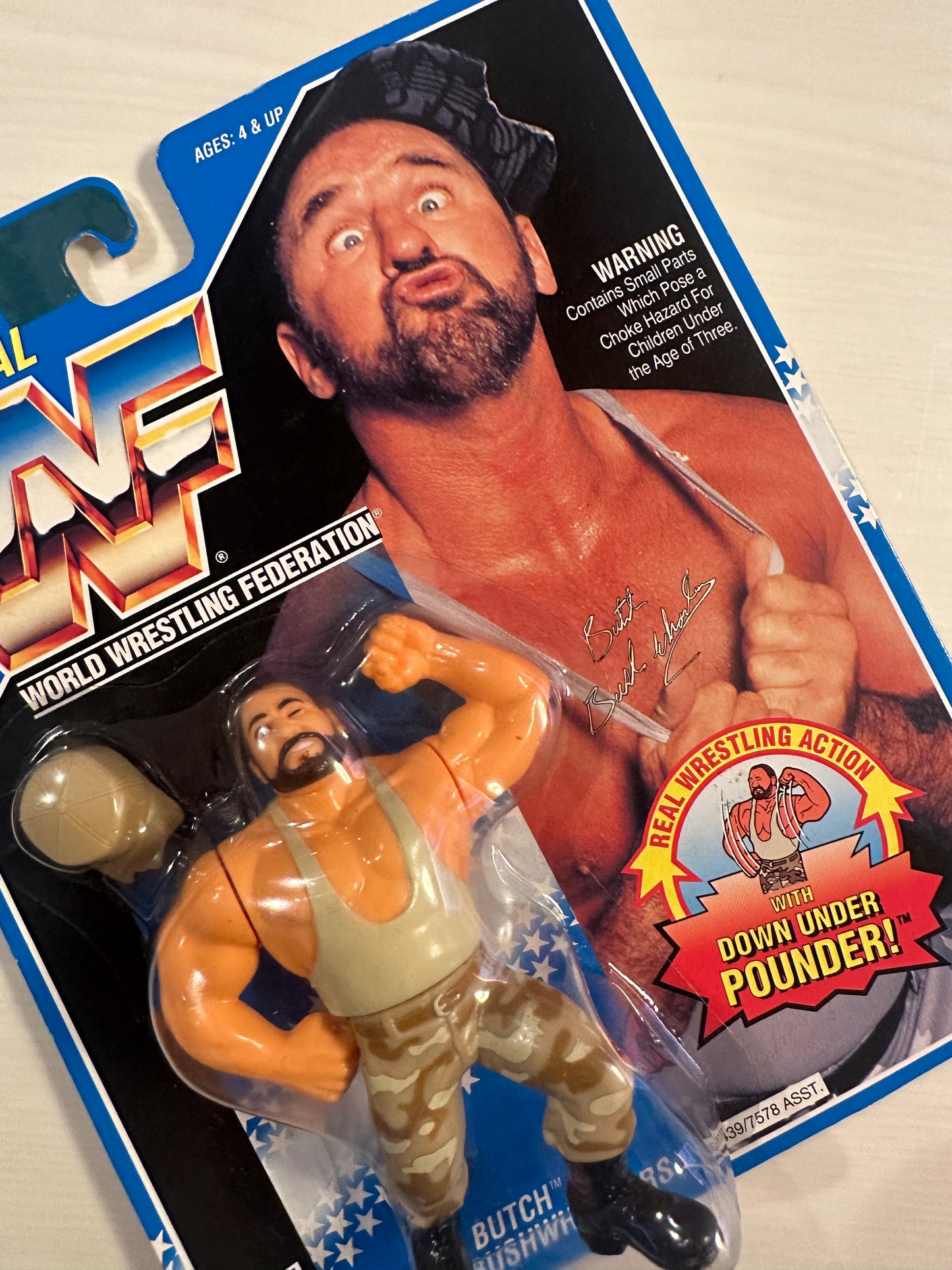 Butch the Bushwhacker Series 10 WWF Hasbro