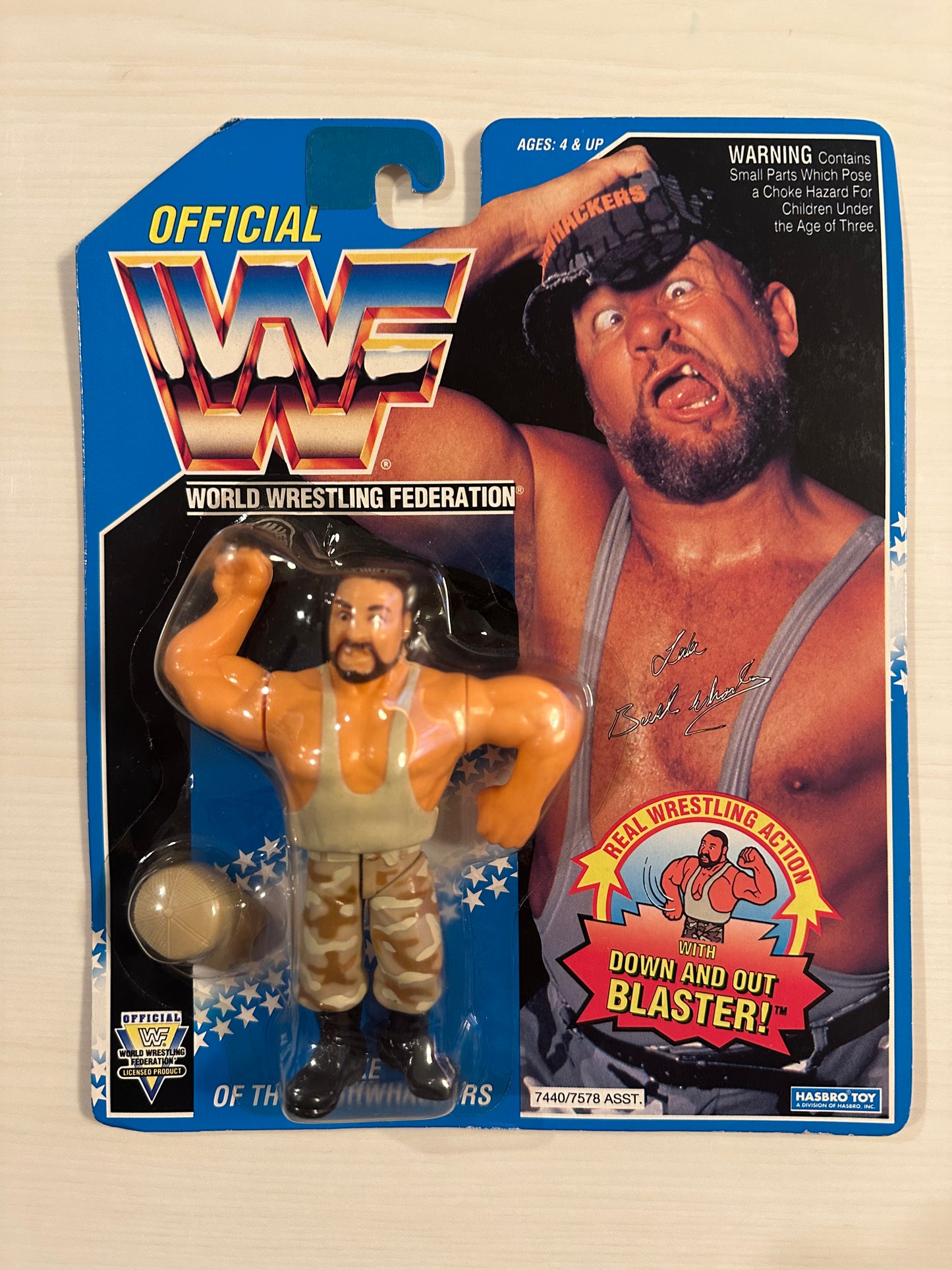 Luke the Bushwhacker Series 10 WWF Hasbro