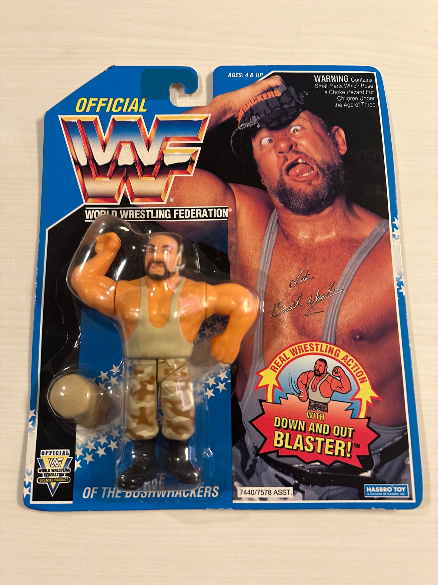 Luke the Bushwhacker Series 10 WWF Hasbro