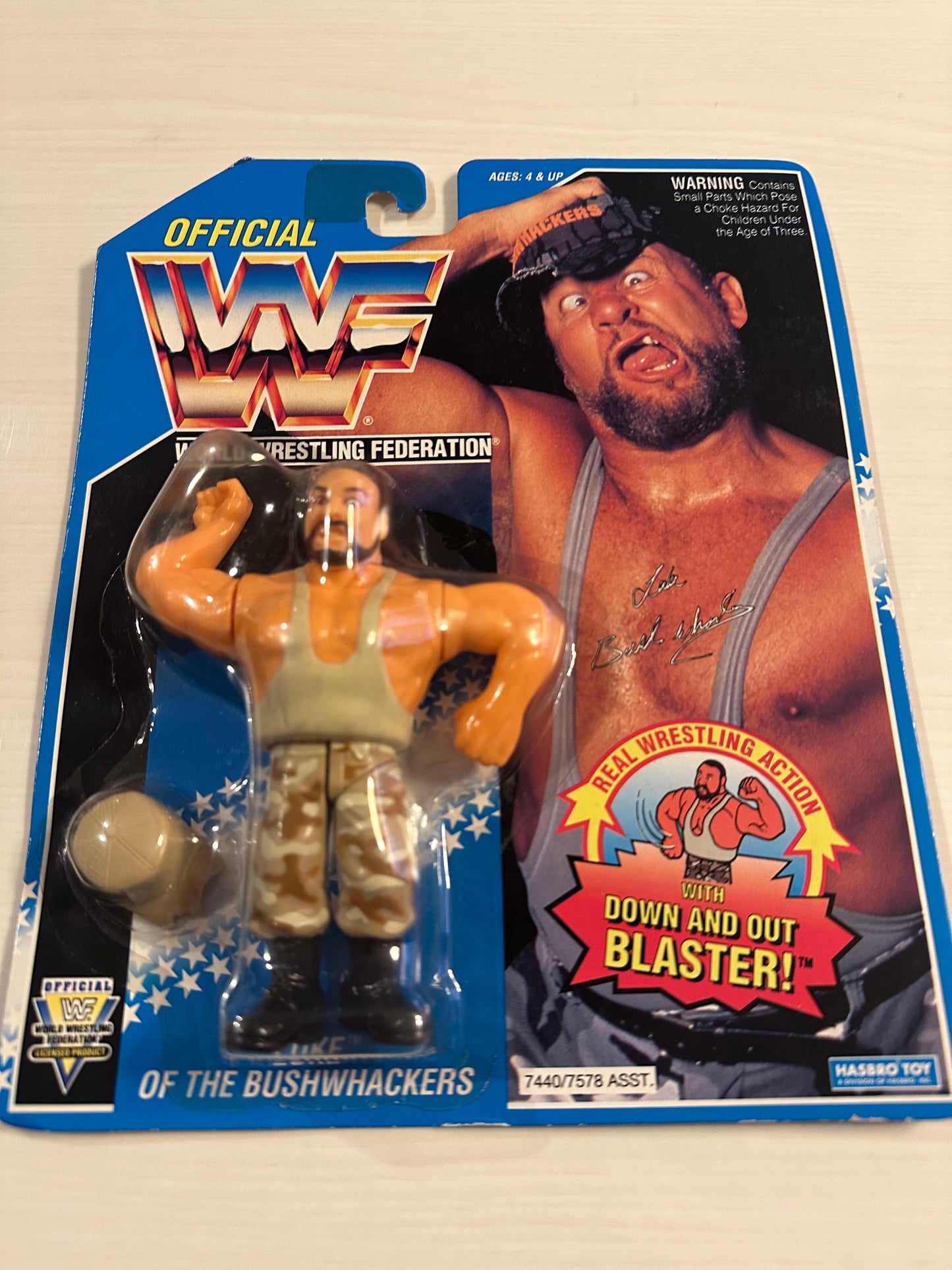 Luke the Bushwhacker Series 10 WWF Hasbro