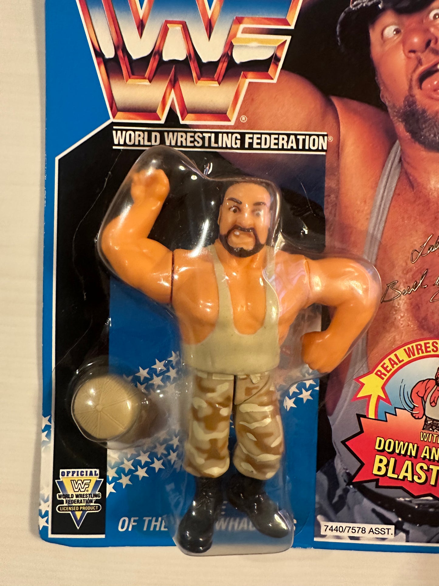 Luke the Bushwhacker Series 10 WWF Hasbro