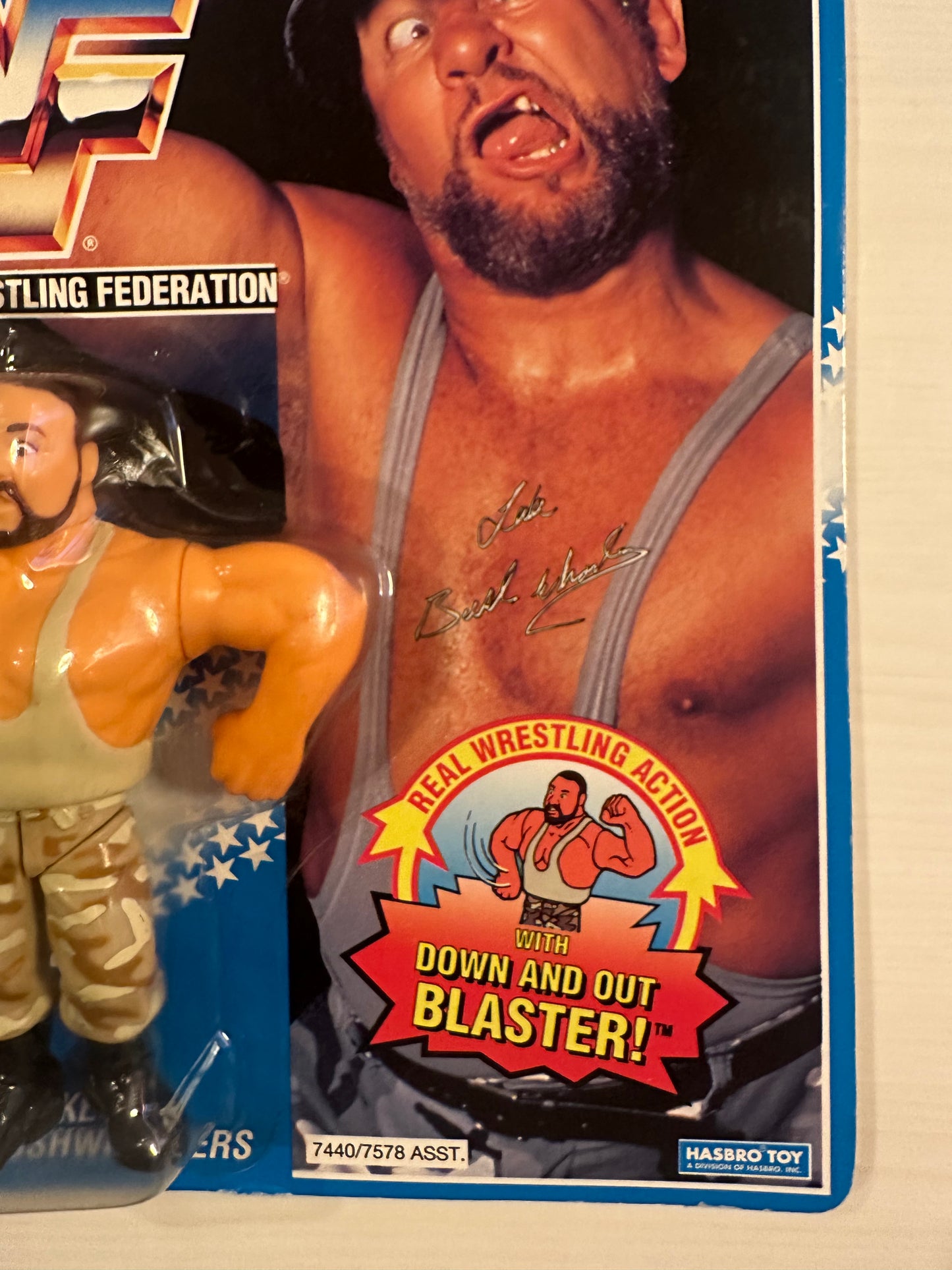 Luke the Bushwhacker Series 10 WWF Hasbro