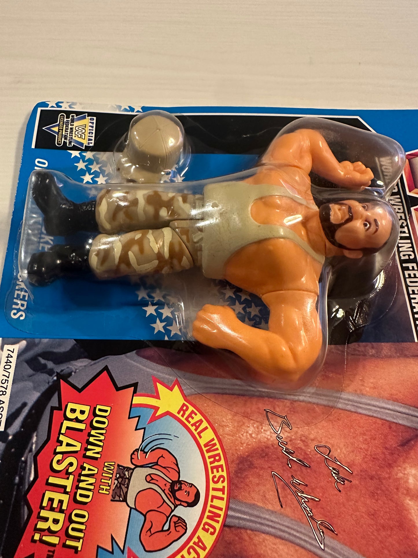 Luke the Bushwhacker Series 10 WWF Hasbro
