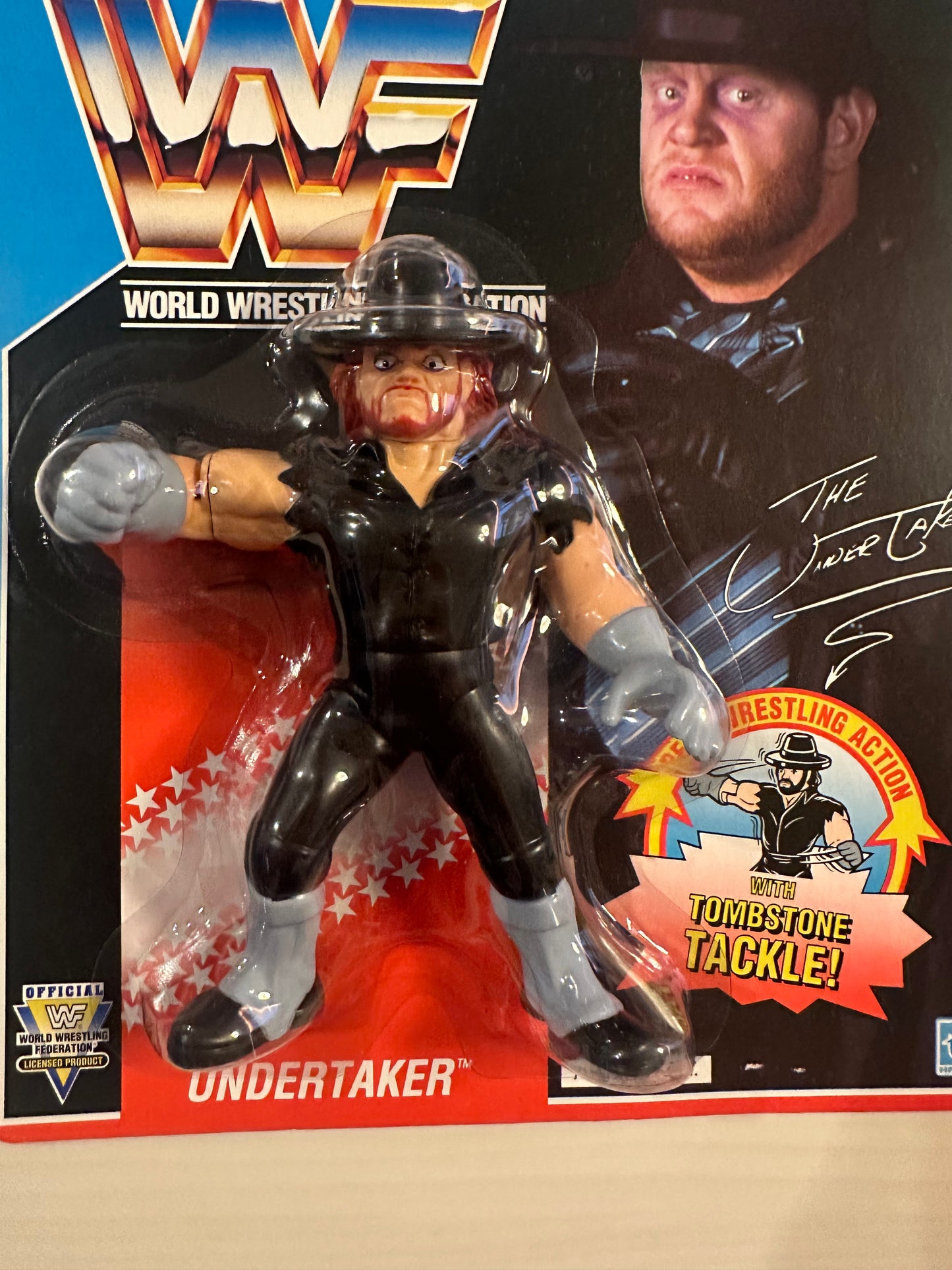 The Undertaker Series 4 WWF Hasbro
