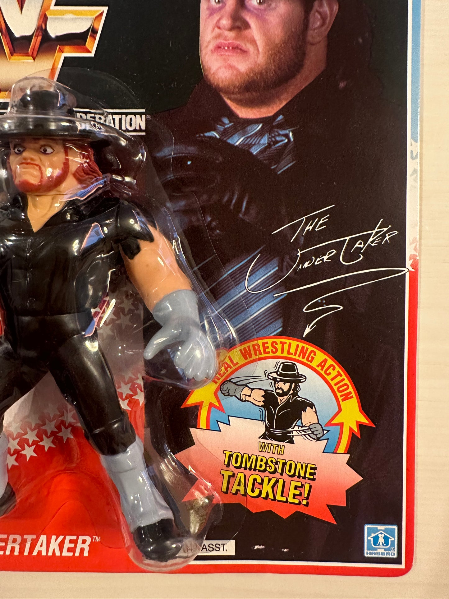 The Undertaker Series 4 WWF Hasbro