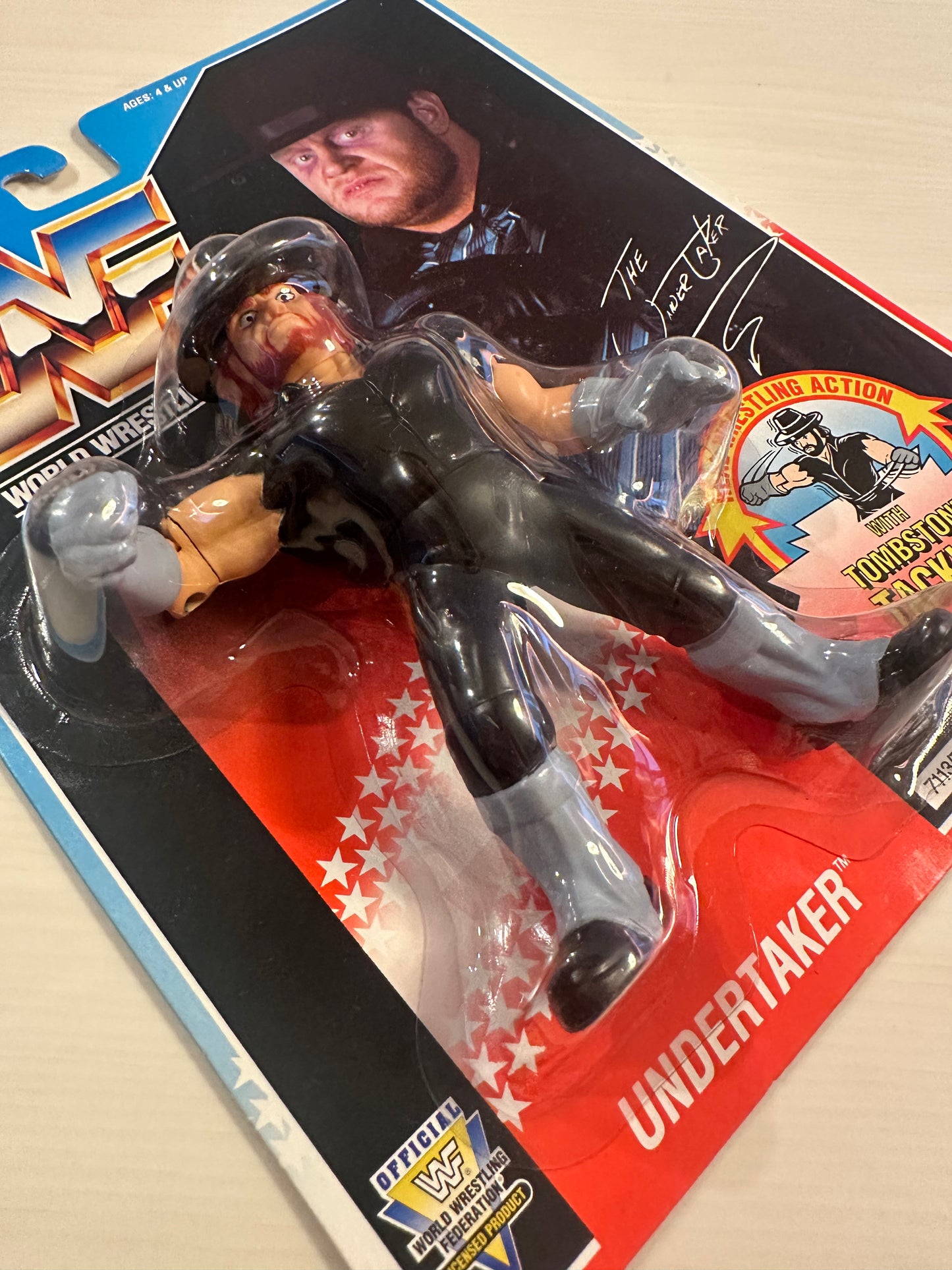 The Undertaker Series 4 WWF Hasbro