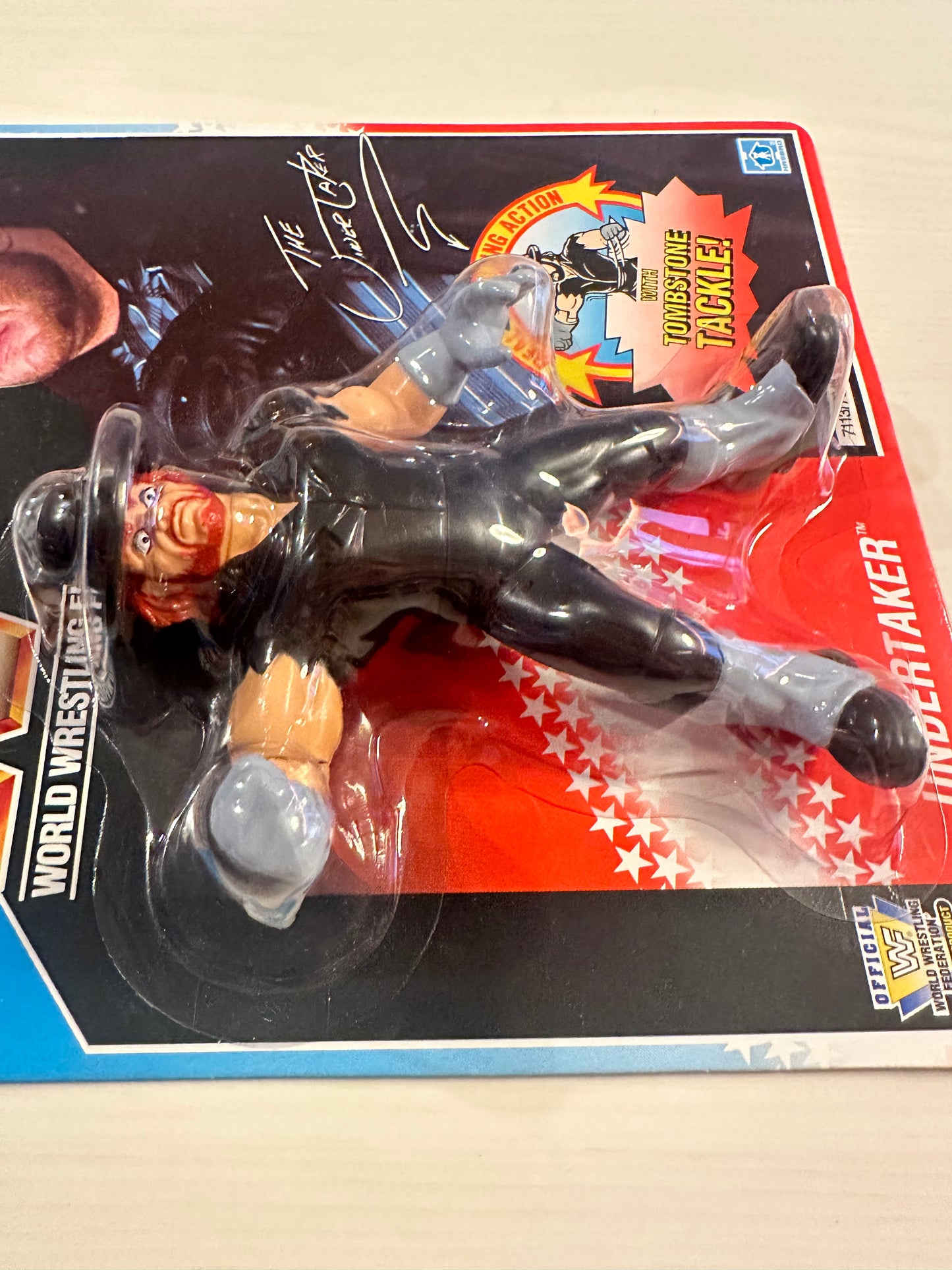 The Undertaker Series 4 WWF Hasbro