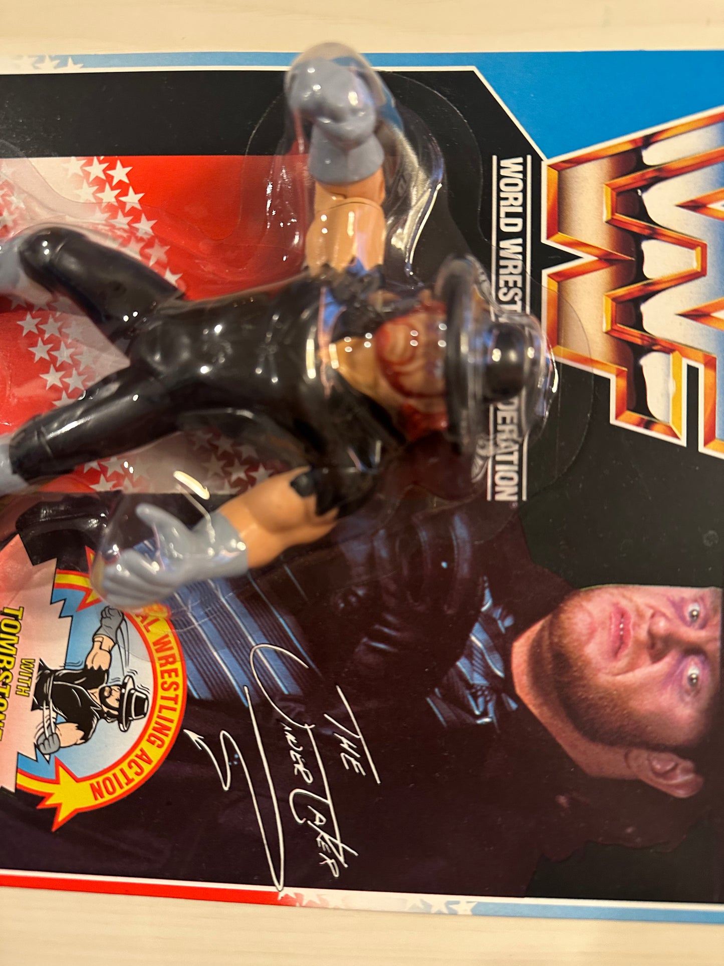 The Undertaker Series 4 WWF Hasbro